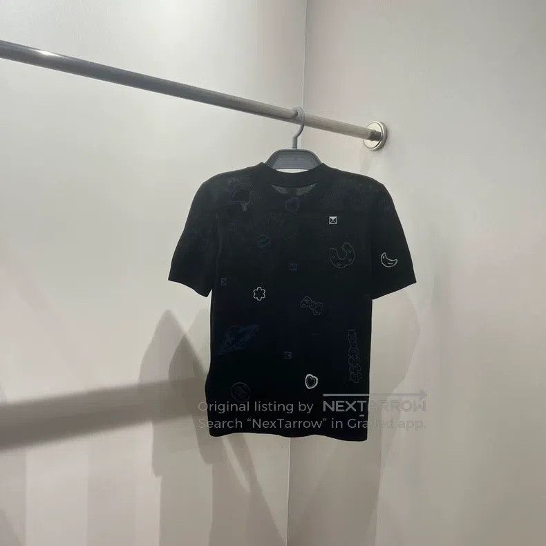 Hermes Hermes 25SS Full Print Jacquard Short Sleeve Size XS / US 0-2 / IT 36-38 - 2 Thumbnail