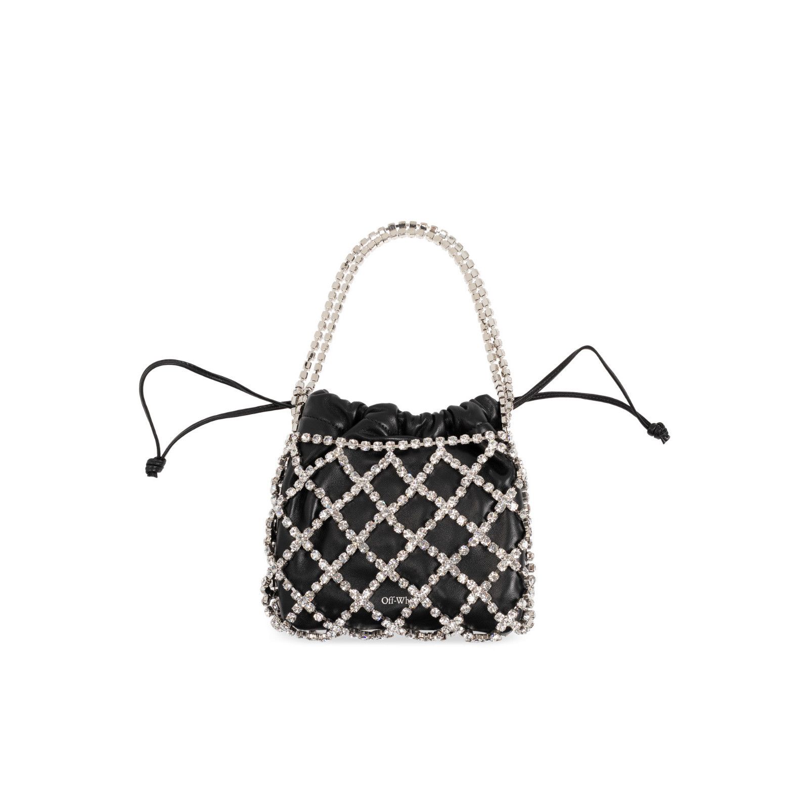 Off-White OFF WHITE Black Crystal Top Handle Bag New & Authentic Size ONE SIZE - 2 Thumbnail