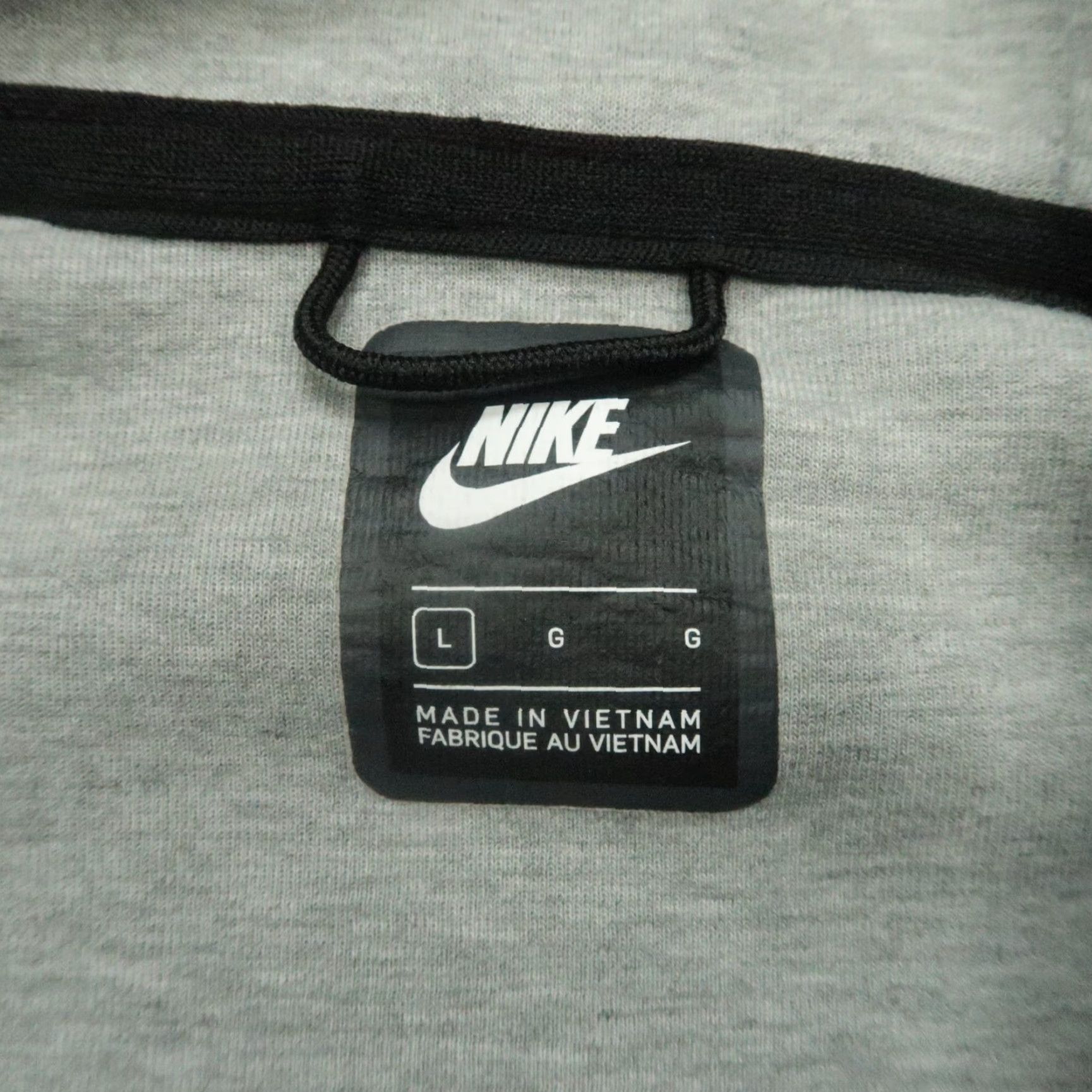 Nike Nike Hoodie Mens Large Gray NSW Tech Fleece Windrunner Full Zip Hooded Jacket Size US L / EU 52-54 / 3 - 3 Thumbnail