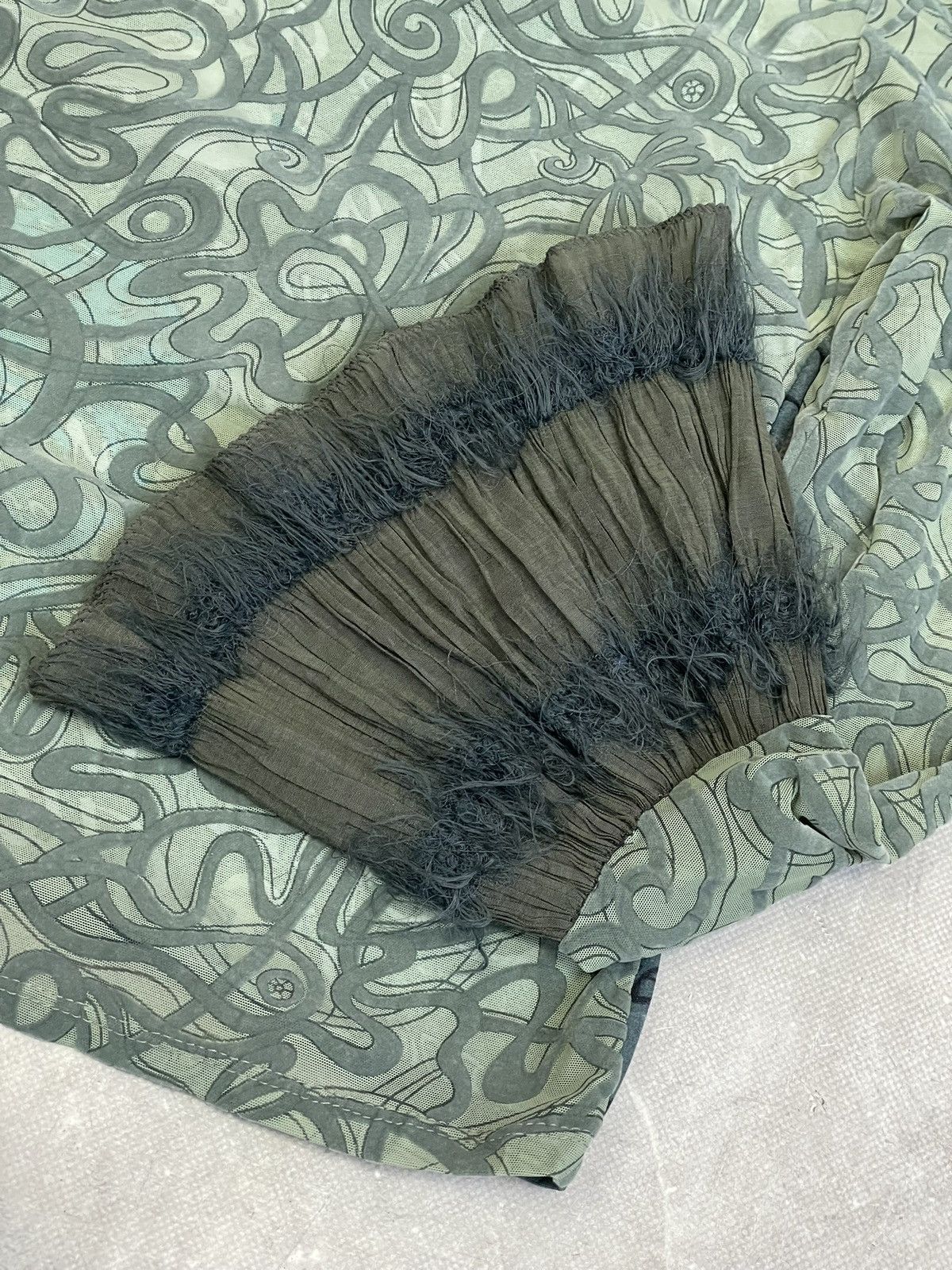 Japanese Brand Velvet longsleeve mesh y2k Save The Queen Vivienne Westwood Size M / US 6-8 / IT 42-44 - 11 Thumbnail