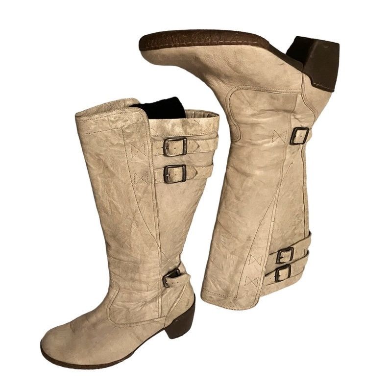 Japanese Brand × Vintage Ultra rare Mostro leather boots y2k vintage Size US 9 / IT 39 - 2 Thumbnail