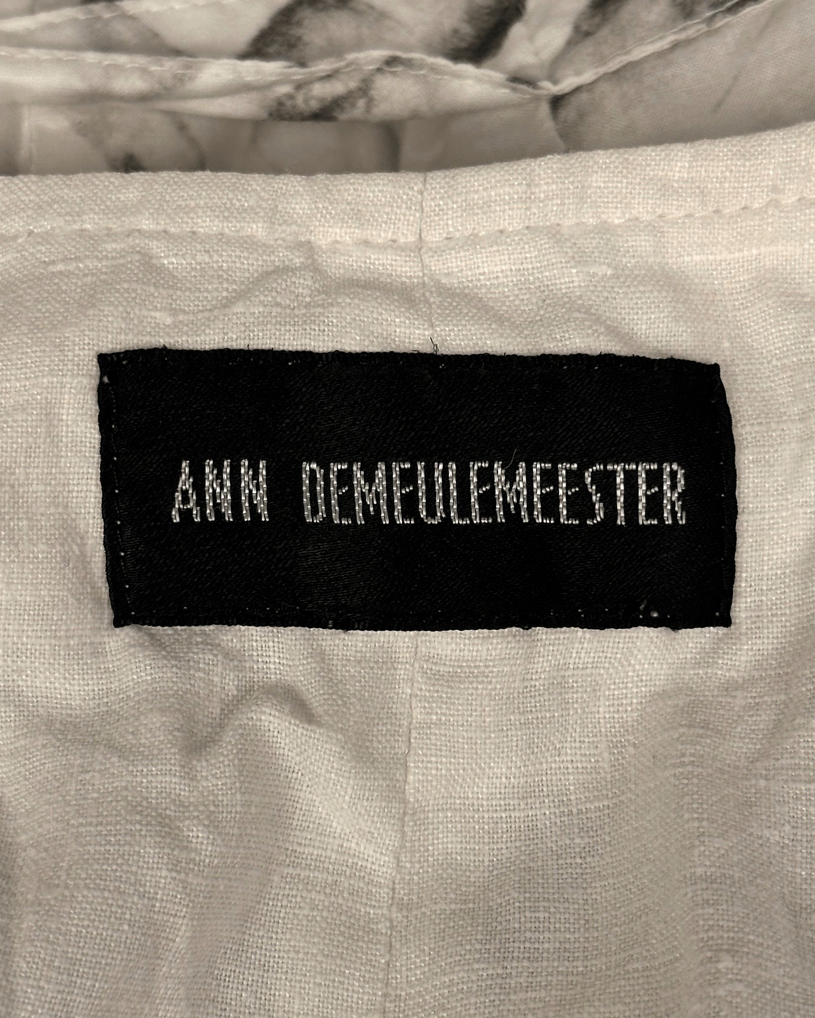Ann Demeulemeester Ann Demeulemeester Overprint Waistcoat Vest Size US S / EU 44-46 / 1 - 6 Thumbnail