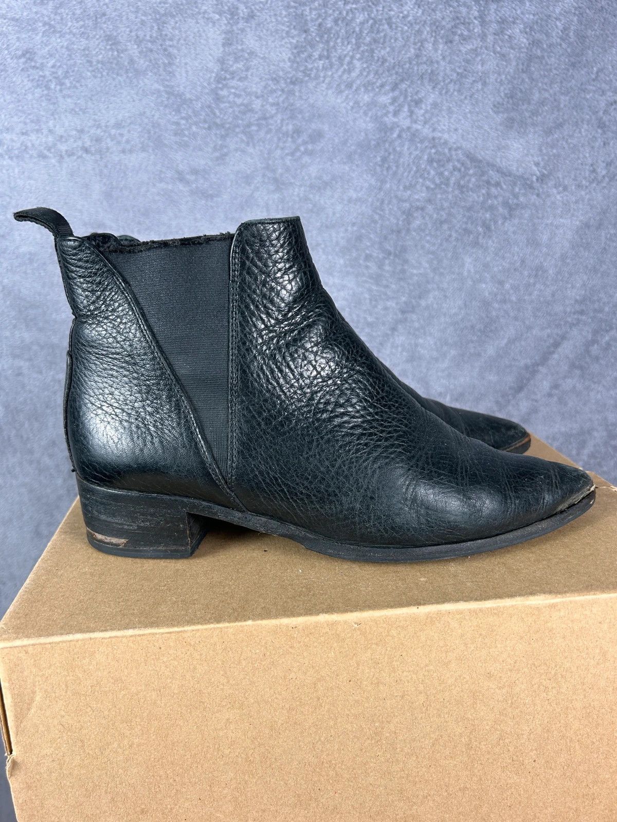 Acne Studios × Designer Acne Studios leather boots Made In Italy black Vibram Size US 7 / IT 37 - 4 Thumbnail