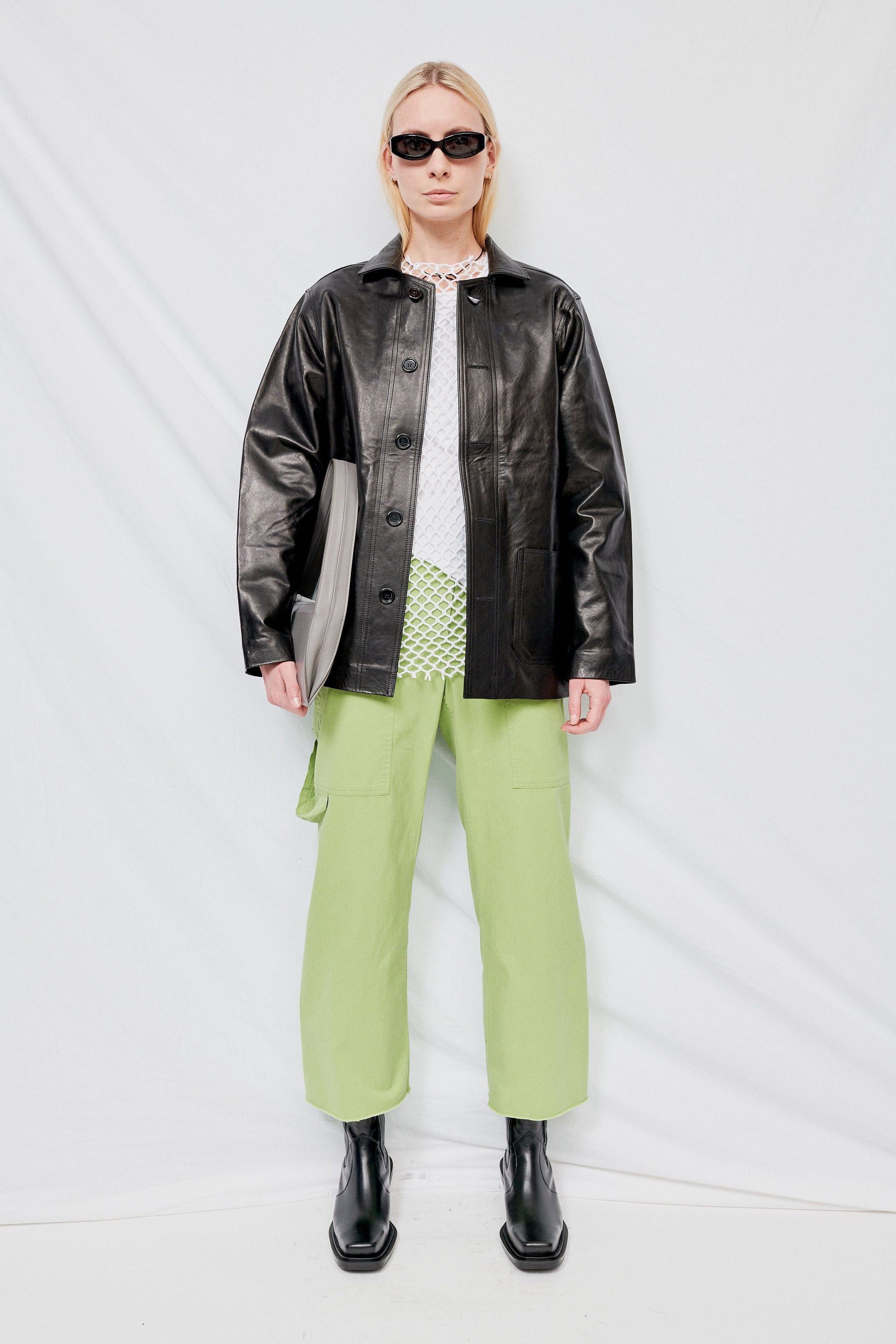 Assembly New York Assembly NYC Saco Leather Jacket Size US L / EU 52-54 / 3 - 5 Thumbnail