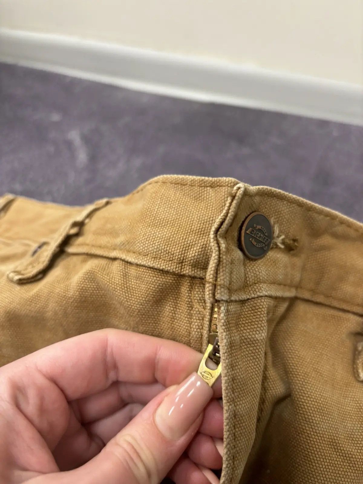 Dickies × Vintage Vintage Dickies American Distressed Work Hype Pants Jeans Size US 33 - 13 Thumbnail
