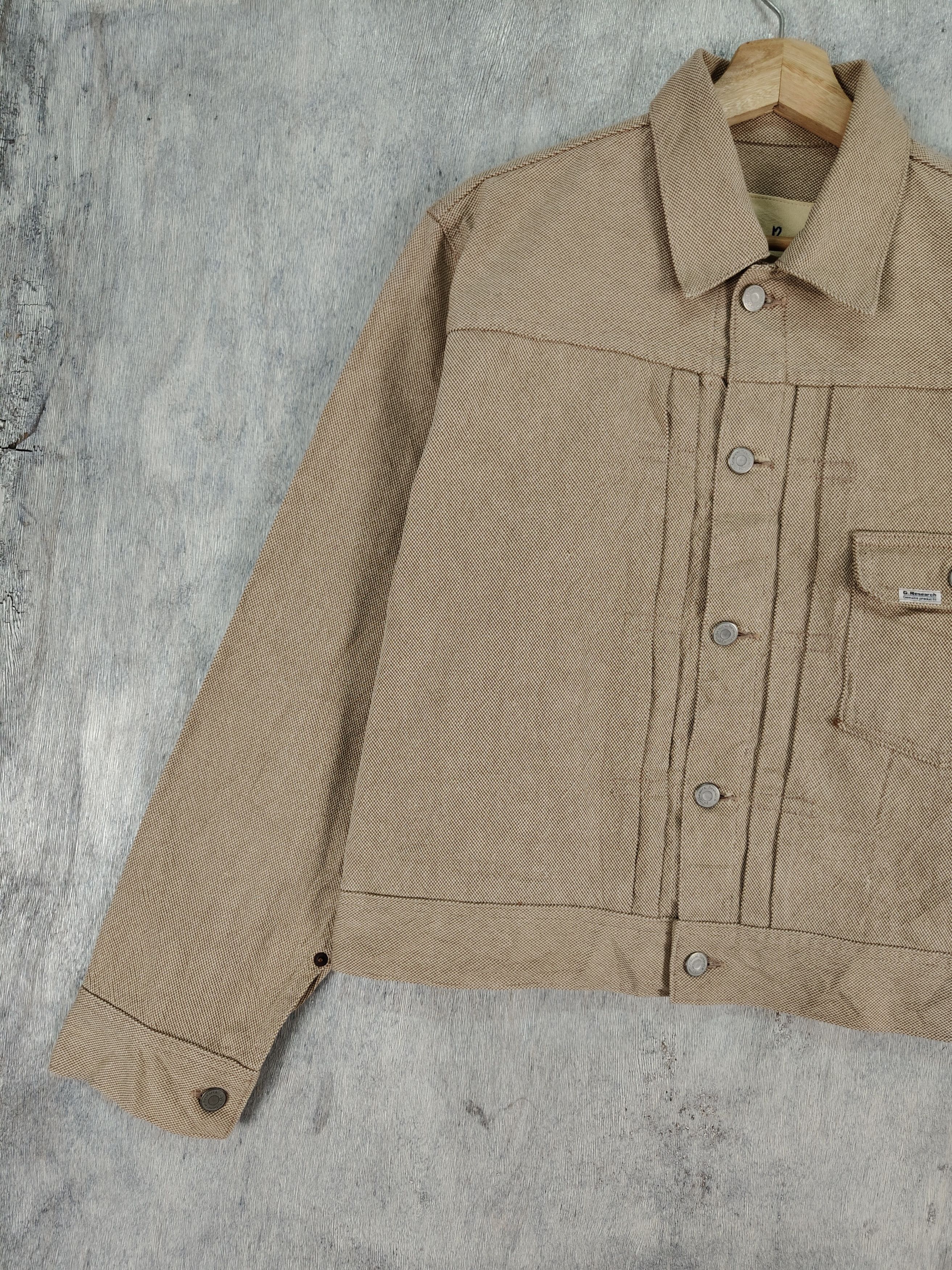 General Research Vintage General Research Japanese Brand Denim Jacket Size US L / EU 52-54 / 3 - 3 Thumbnail
