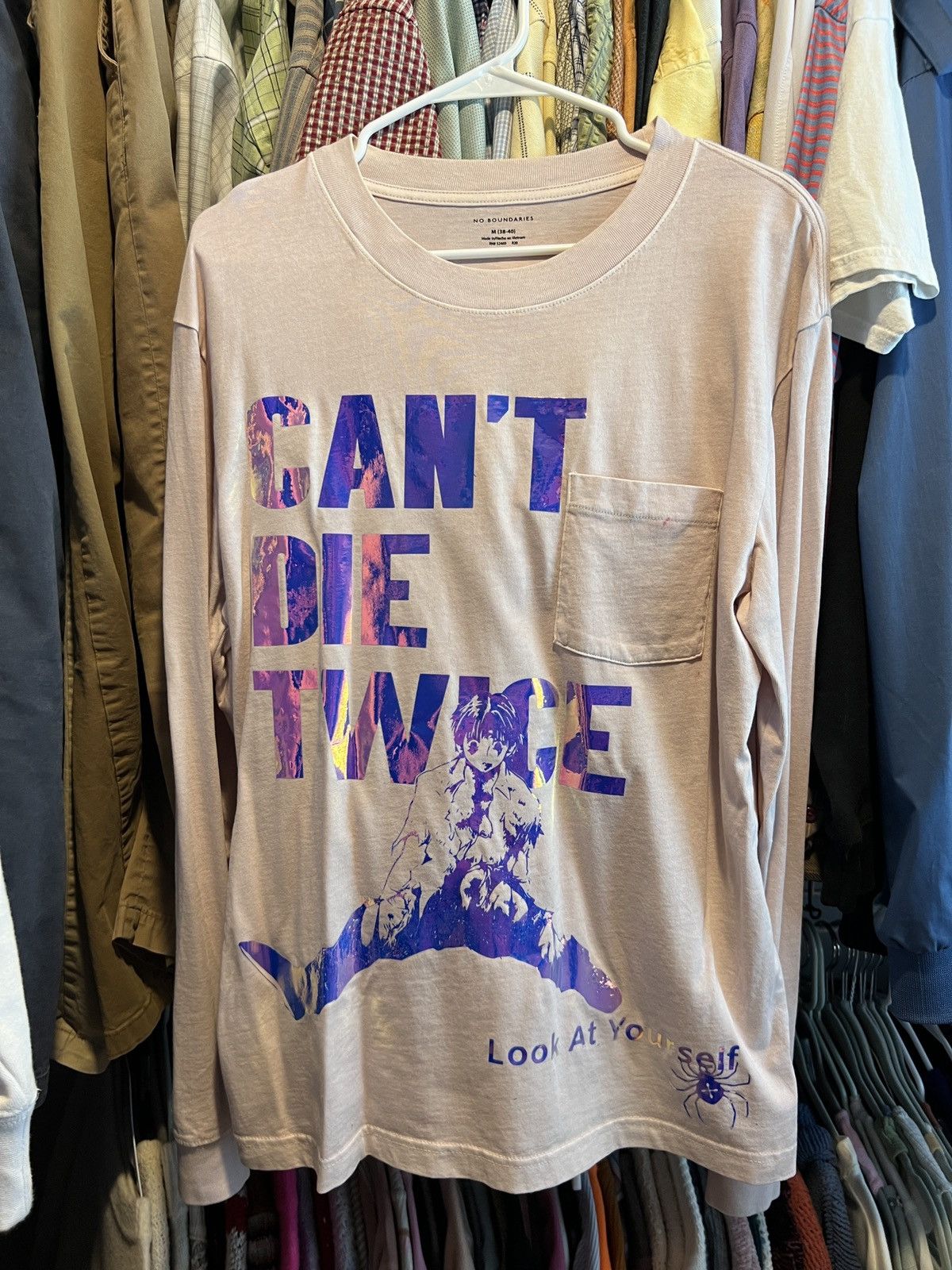 Other Can’t Look/Look at Yourself Chrollo Long Sleeve Size US M / EU 48-50 / 2 - 1 Thumbnail