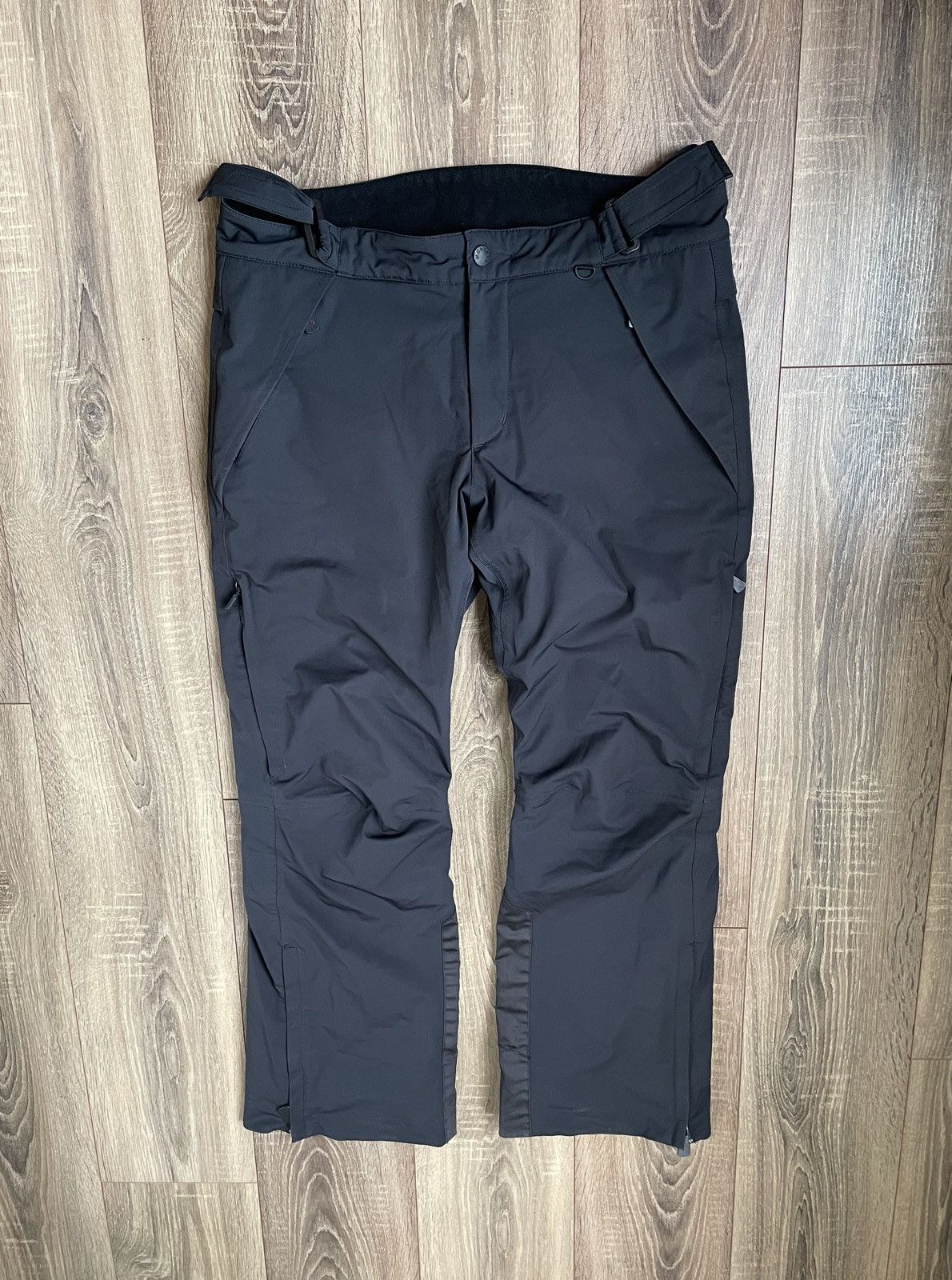 Moncler Grenoble Moncler Grenoble Black Nylon Ski Pants Men's Size US 34 / EU 50 - 1 Thumbnail