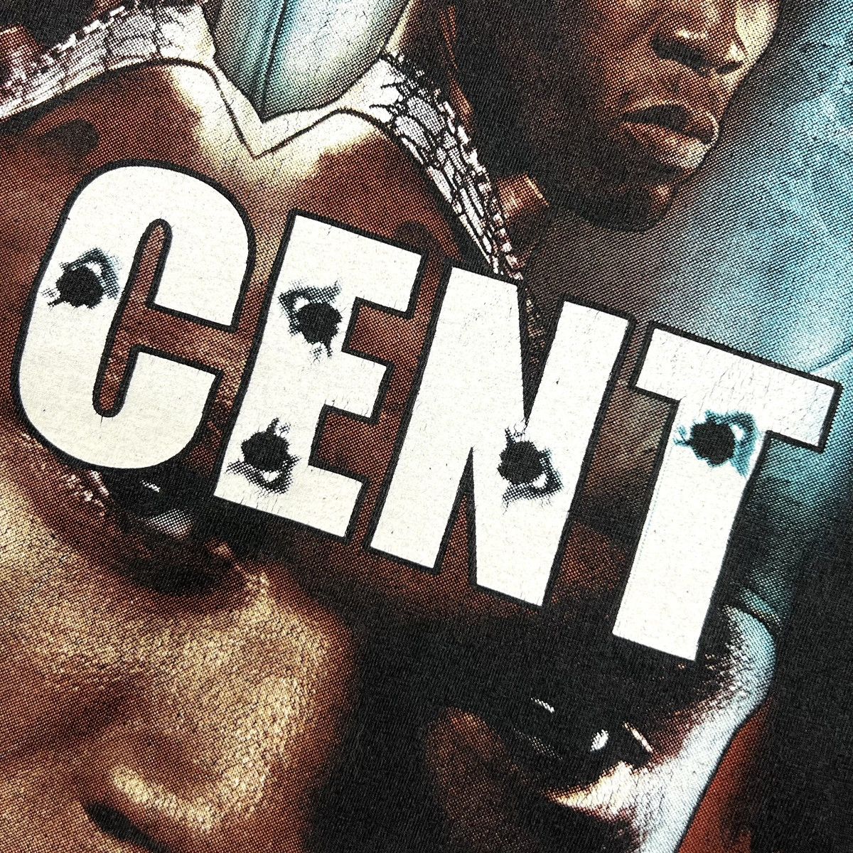 50 Cent × Rap Tees × Vintage Vintage 50 Cent Reverse logo Rap Hip Hop T Shirt Size S/M Size US M / EU 48-50 / 2 - 19 Thumbnail