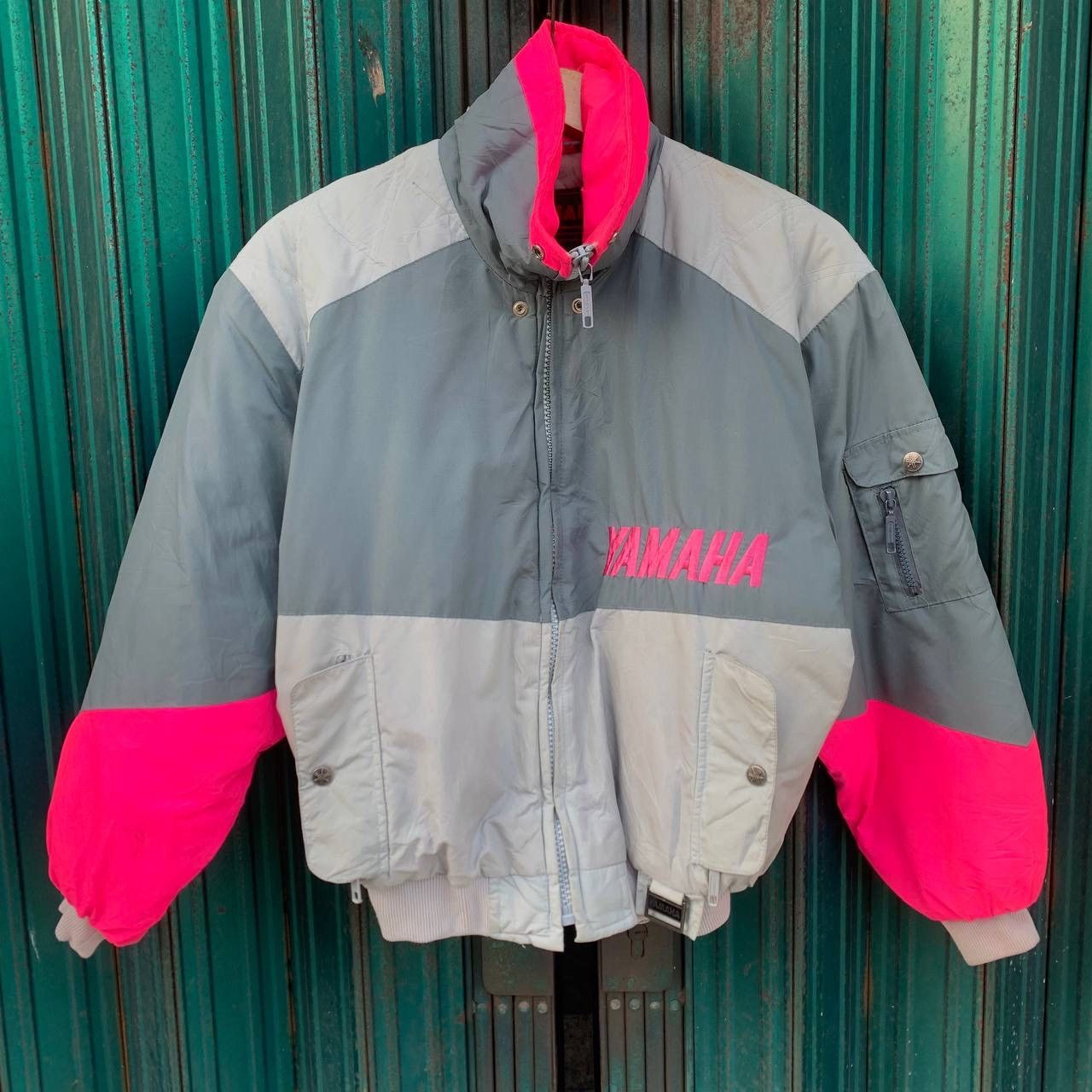 Vintage × Yamaha Vintage yamaha bomber ma-1 jacket Size M / US 6-8 / IT 42-44 - 1 Thumbnail