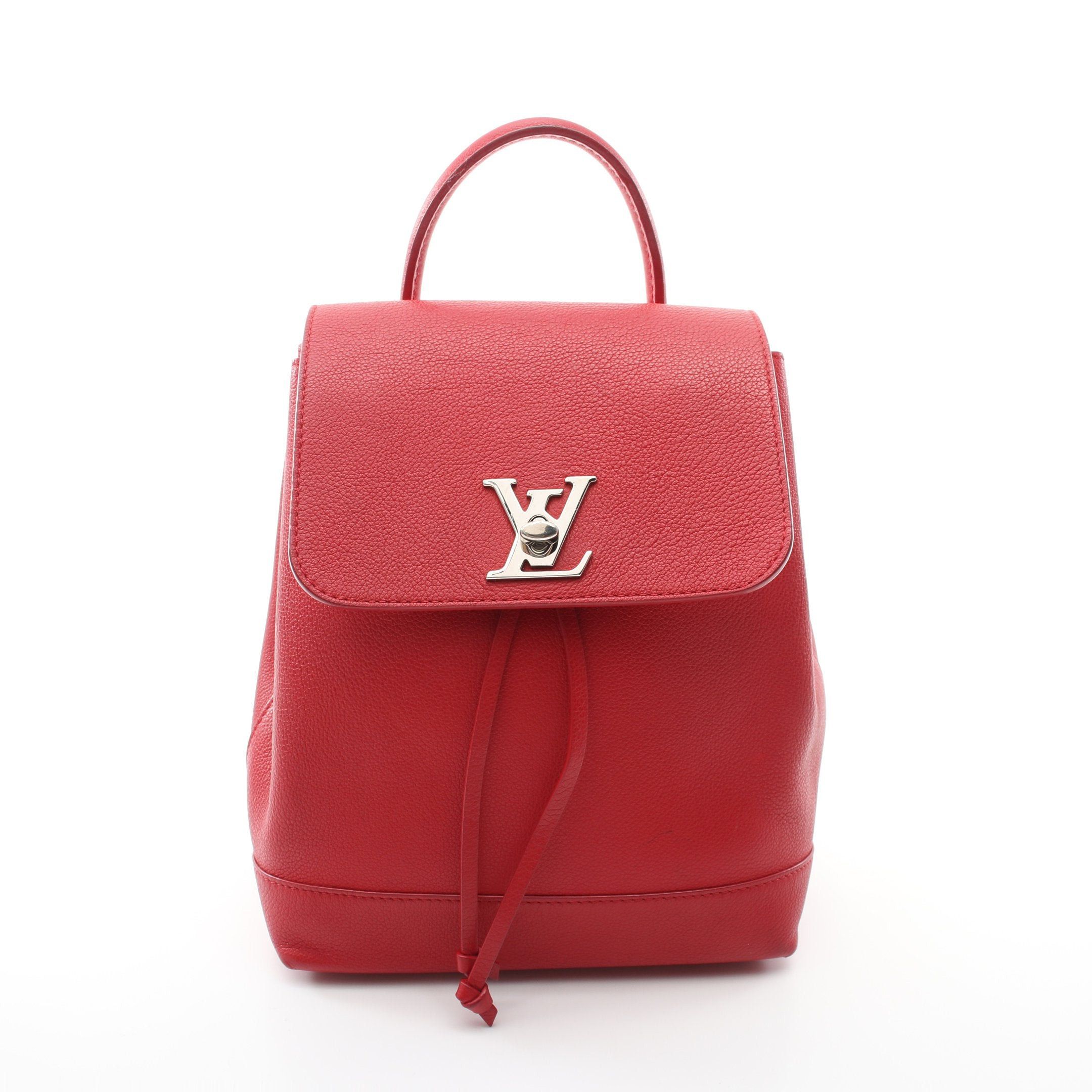 Louis Vuitton Louis Vuitton Rock Me Backpack Ruby Rucksack Taurillon Leather Red Size ONE SIZE - 1 Thumbnail