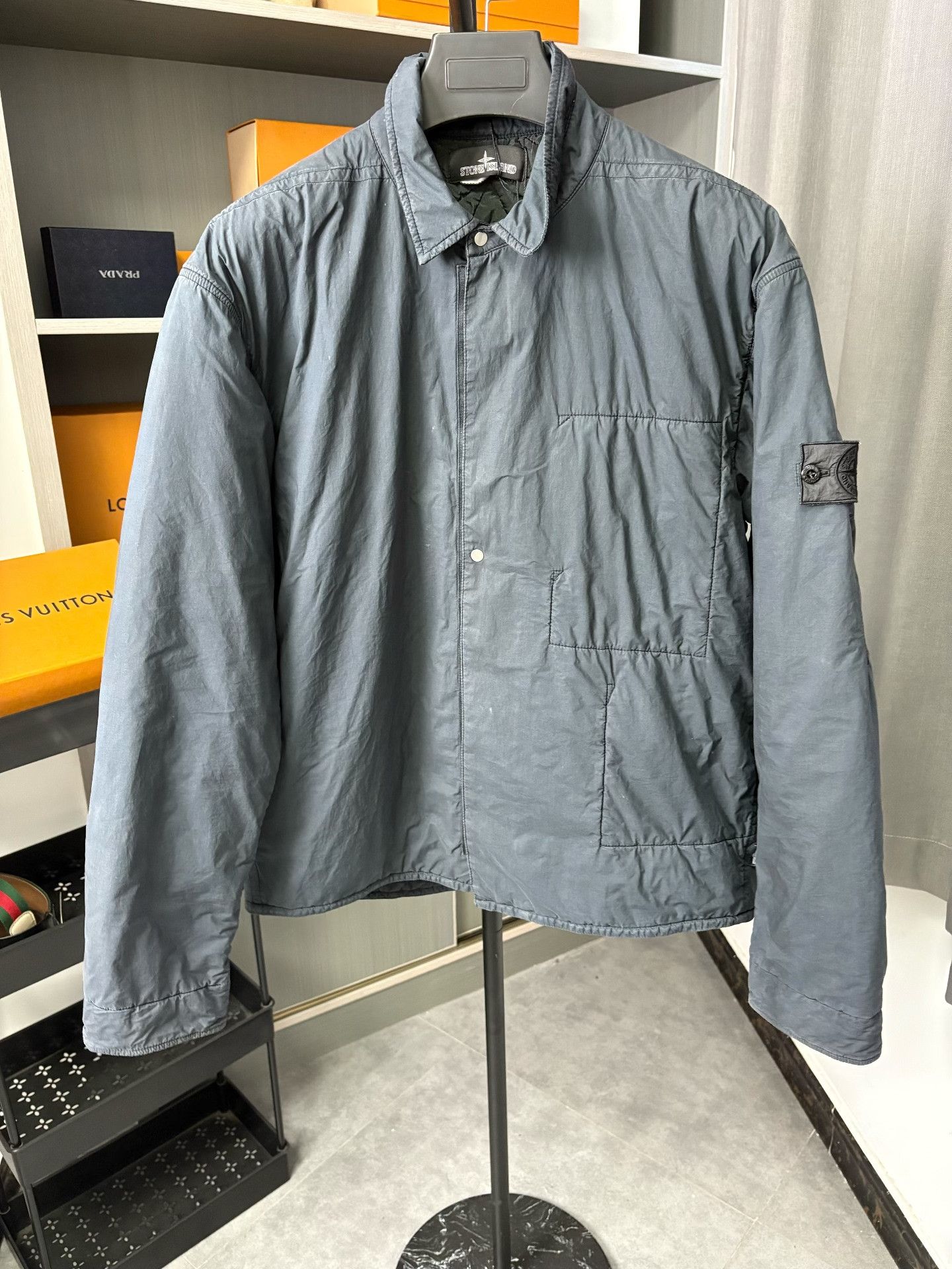 Stone Island Stone Island Cotton Heavy Coat L Men Size US L / EU 52-54 / 3 - 1 Thumbnail