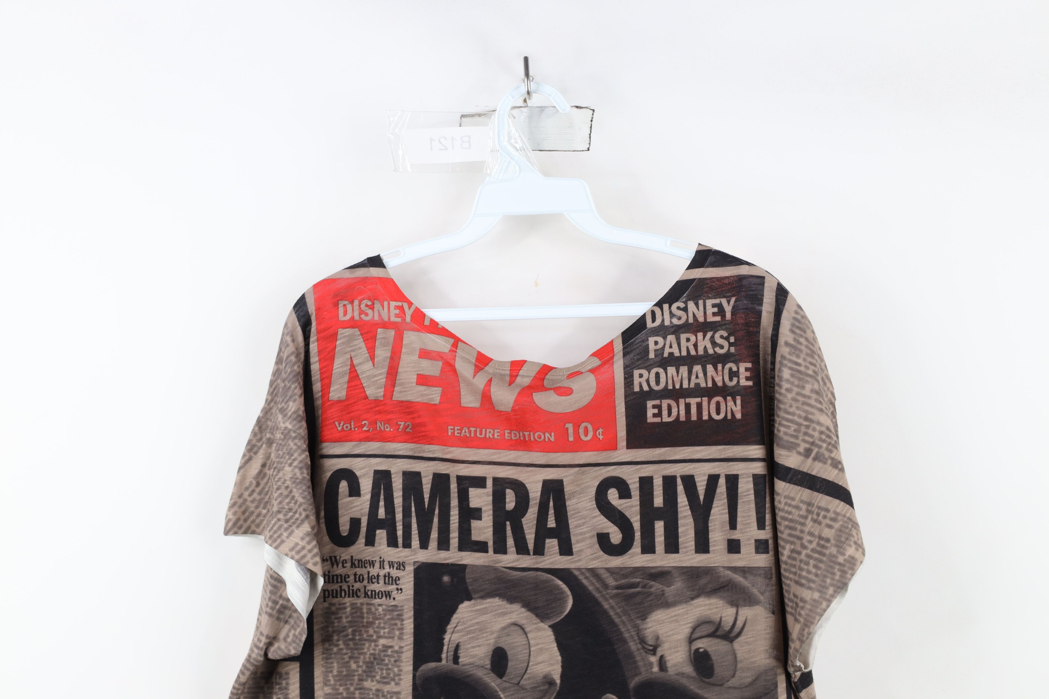 Disney × Vintage Vintage Y2K Disney Park Original Mickey Minnie Print T-Shirt Size XL / US 12-14 / IT 48-50 - 13 Thumbnail