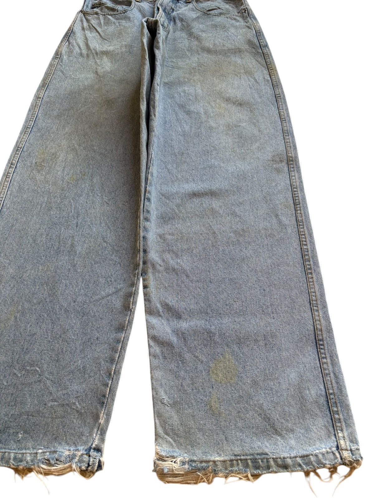 Georges Marciano × Guess Vintage Guess Georges Marciano Blue Wash Distress Baggy Jean Size US 32 / EU 48 - 7 Thumbnail