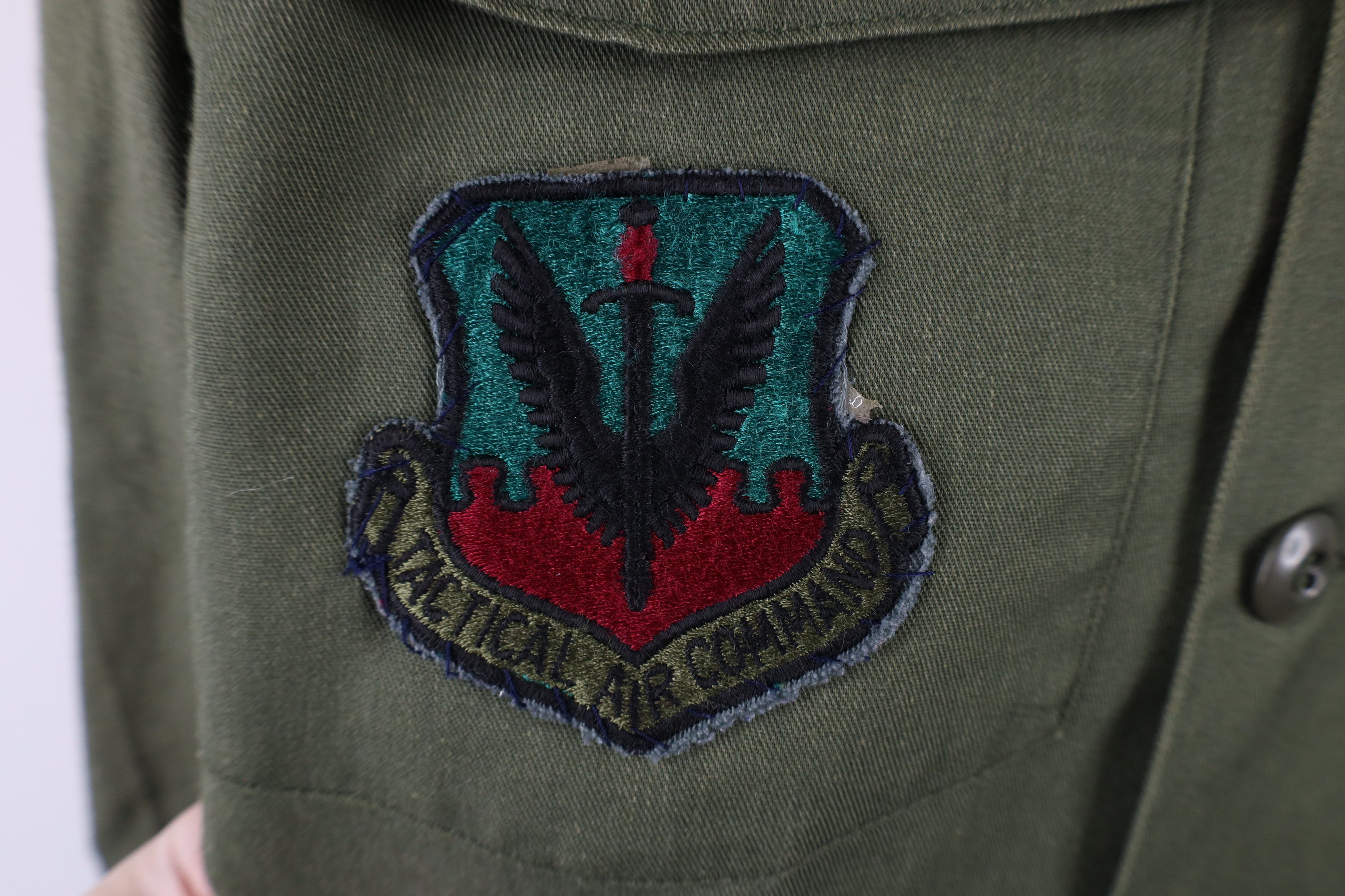 Vintage Vintage 80s US Air Force Military Field Button Shirt USA Size US M / EU 48-50 / 2 - 7 Thumbnail
