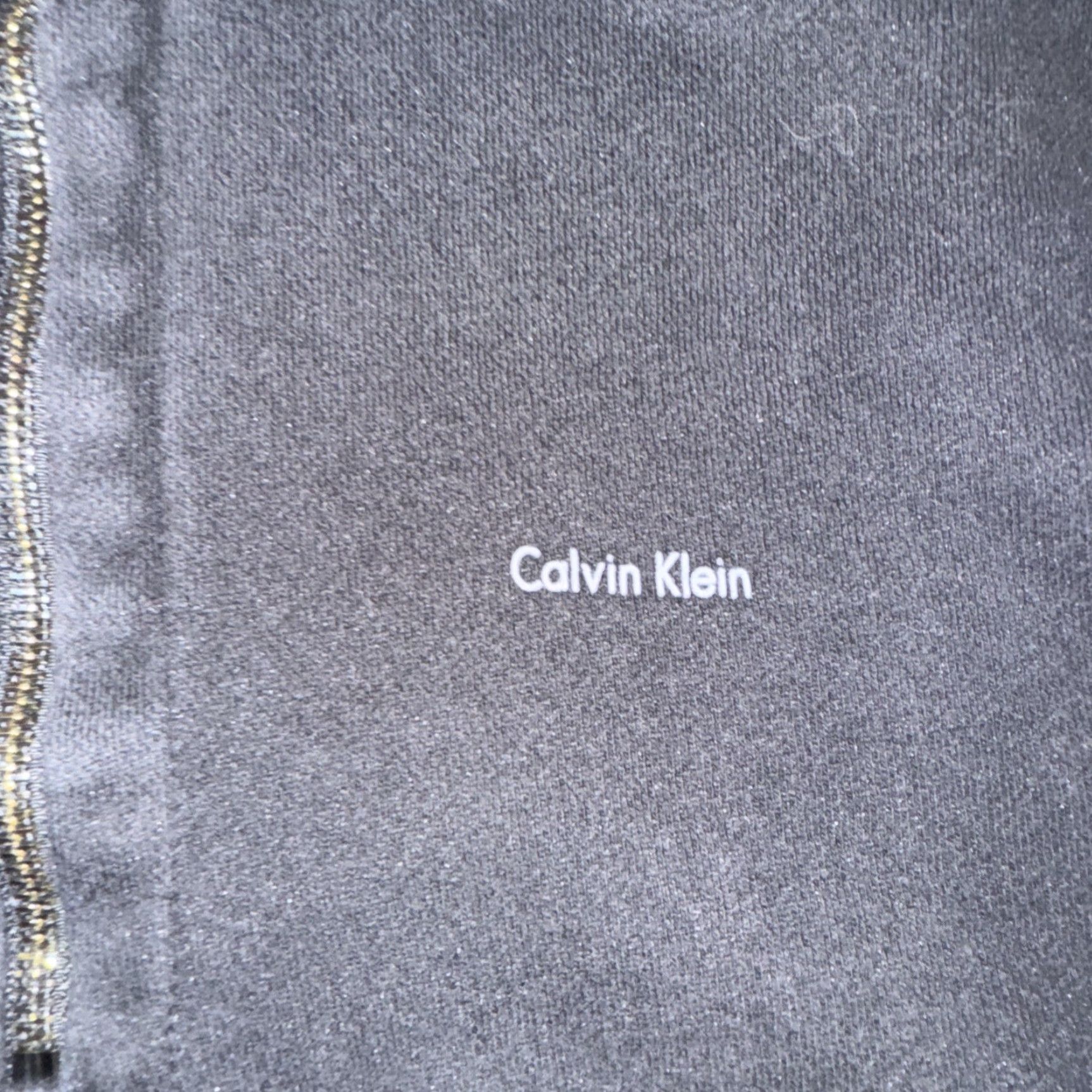 Calvin Klein Calvin Klein Sweater Men's L Black Quarter Zip Pullover Size US L / EU 52-54 / 3 - 2 Thumbnail