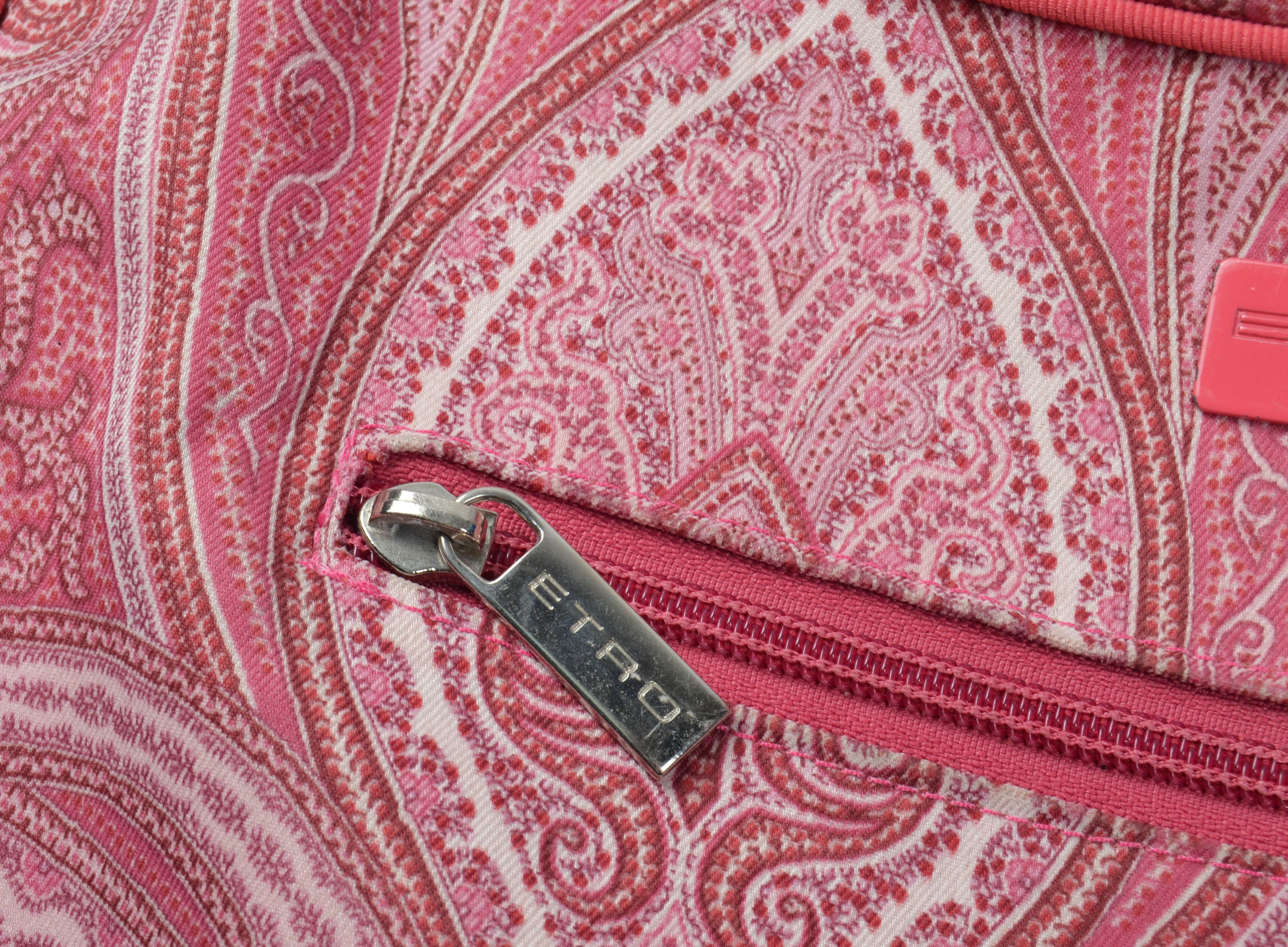 Designer × Etro Etro Profumi Paisley Pink Shoulder/Crossbody Bag Size ONE SIZE - 4 Thumbnail
