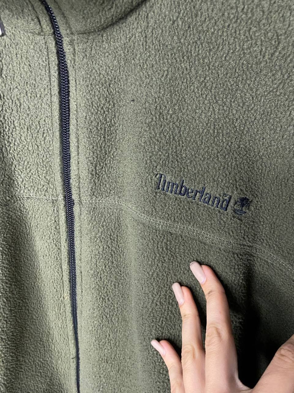 Timberland MENS vintage Fleece jacket Timberland green Size XL Size US XL / EU 56 / 4 - 4 Thumbnail