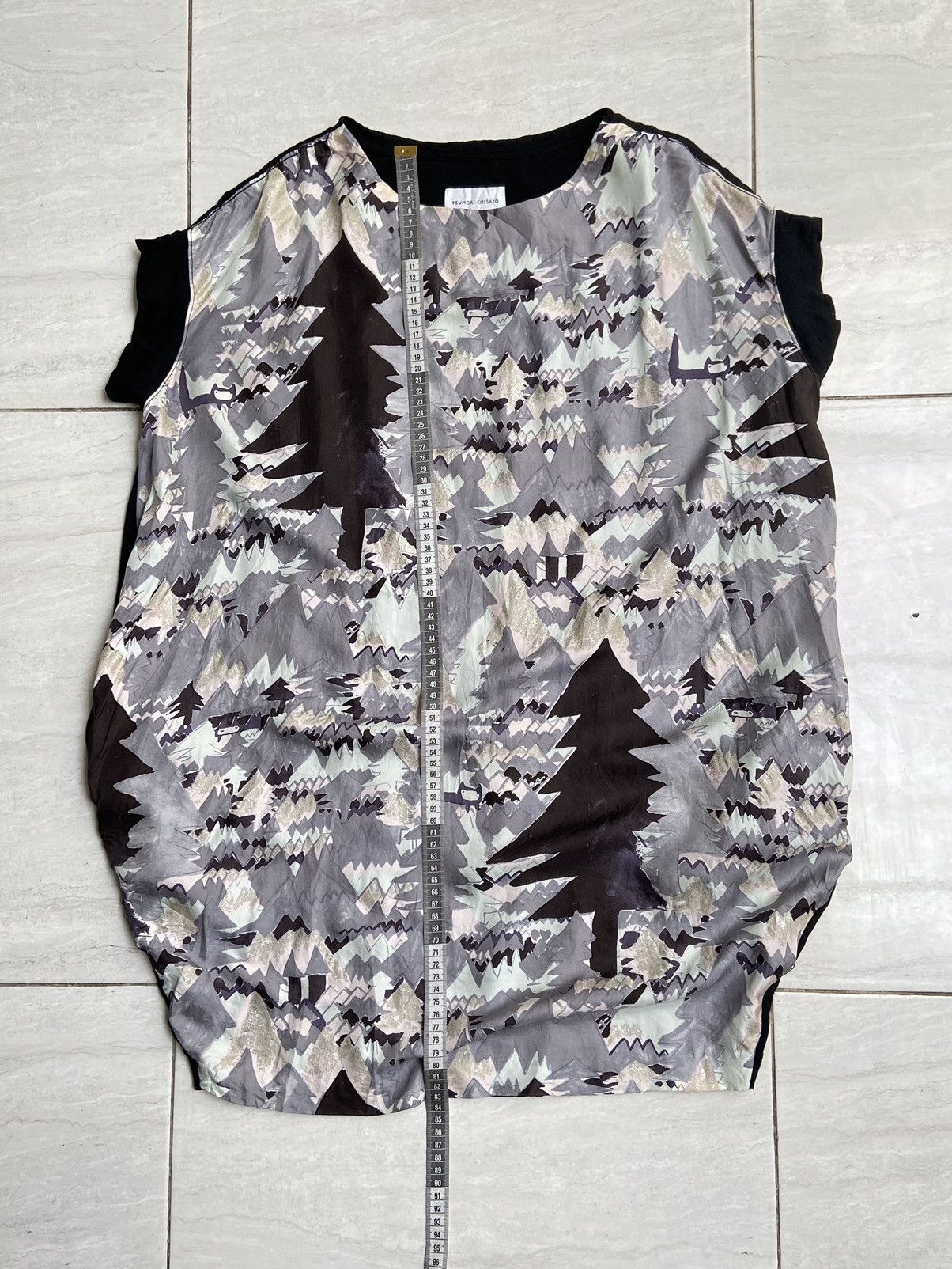 Issey Miyake × Tsumori Chisato TSUMORI CHISATO Patterned T-shirt Size US XXL / EU 58 / 5 - 7 Thumbnail