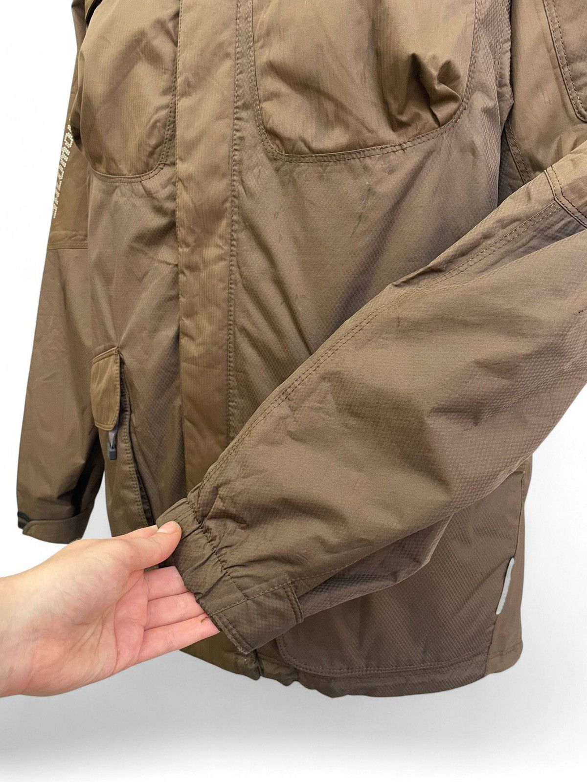 Salomon Salomon brown ski parka technical winter jacket Y2K style Size US L / EU 52-54 / 3 - 6 Thumbnail
