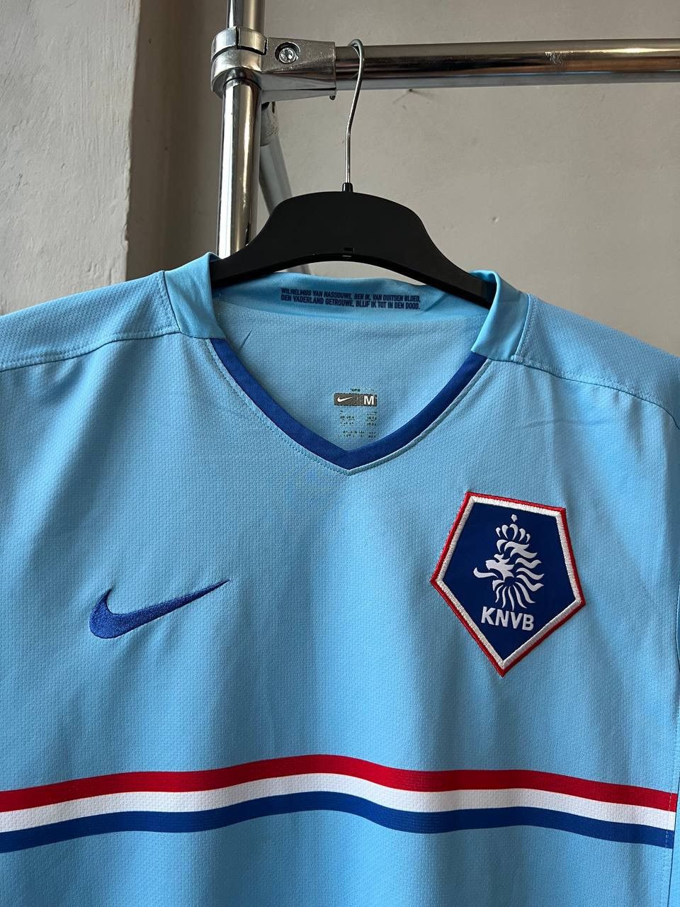 Nike 2008/09 NETHERLANDS (HOLLAND) AWAY SOCCER JERSEY SHIRT NIKE Size US M / EU 48-50 / 2 - 3 Thumbnail