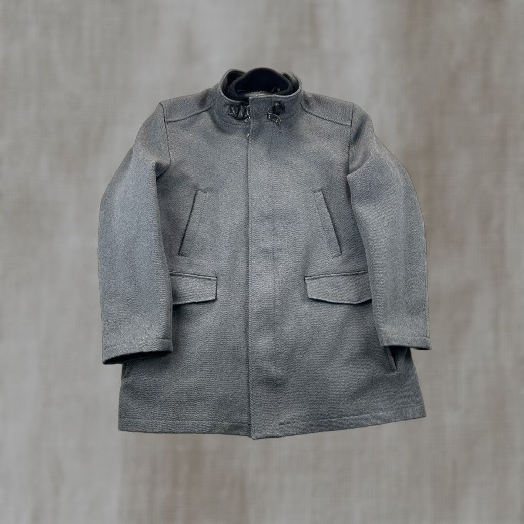 Cole Haan **Cole Haan Gray Wool Zip Up Overcoat Mens XL** User: Cole Haan Gray Wool Zip Up Overcoat Mens XL Size US XL / EU 56 / 4 - 1 Thumbnail