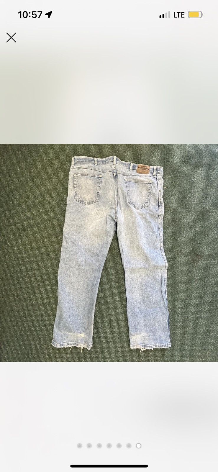 Vintage × Wrangler Vintage Light Wash Wranglers Size US 29 - 7 Thumbnail
