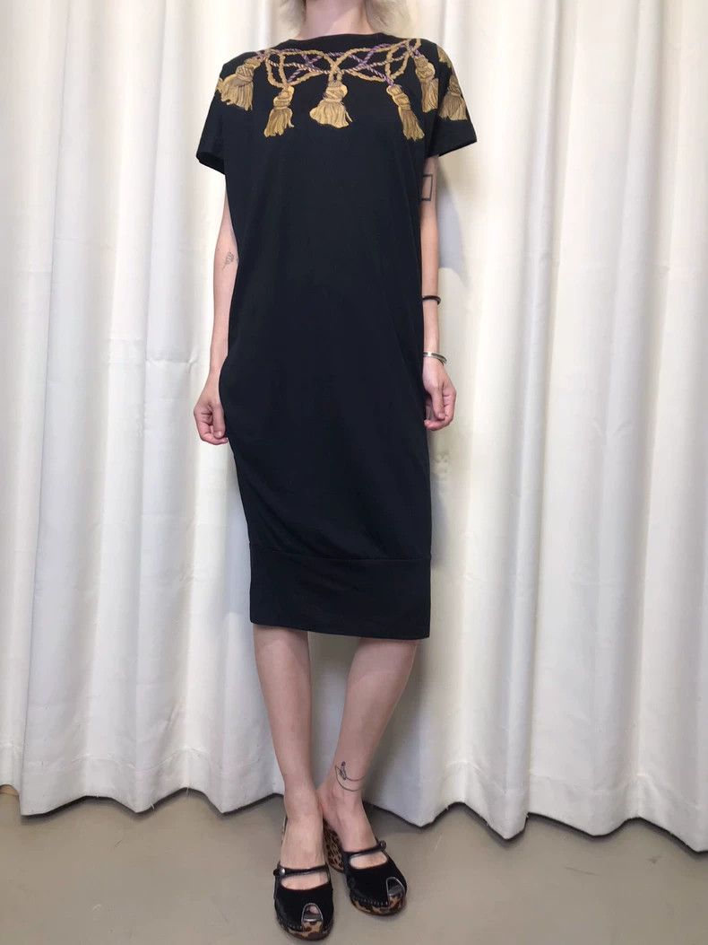 Vivienne Westwood Vivienne Westwood Mid-century bow-tasseled dress Size M / US 6-8 / IT 42-44 - 4 Thumbnail