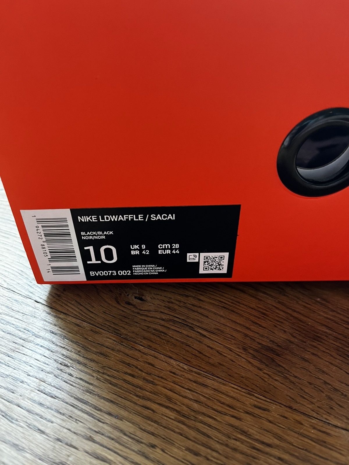 Nike × Sacai Nike LD Waffle x Sacai Black Size US 10 / EU 43 - 7 Thumbnail