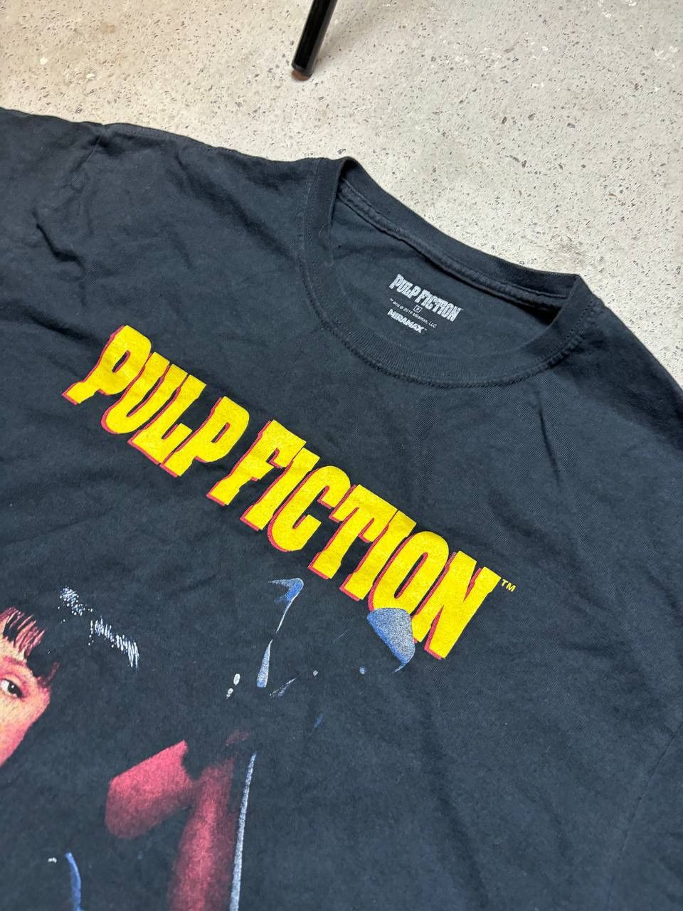 Vintage Pulp Fiction 90s Movie Film Girls Print Uma Thurman Vintage Size US S / EU 44-46 / 1 - 2 Thumbnail