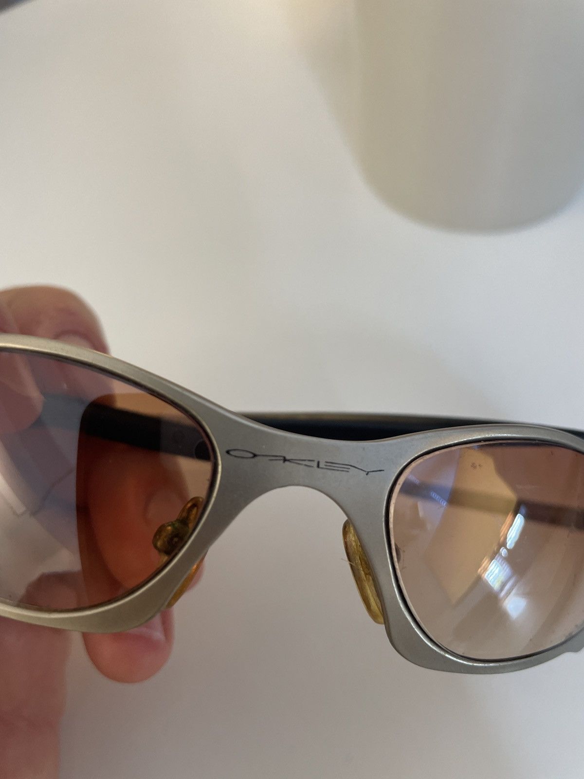 Oakley Vintage Gold Oakley Sunglasses Size ONE SIZE - 13 Thumbnail