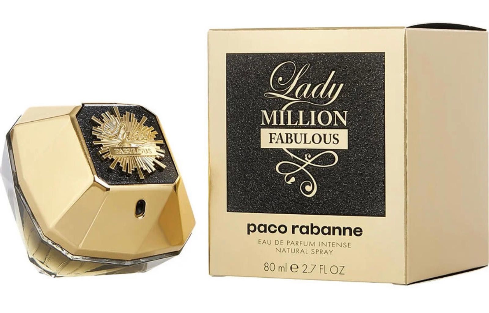 Designer Paco Rabanne Lady Million Fabulous 2.7oz EDP for women Size ONE SIZE - 1 Preview