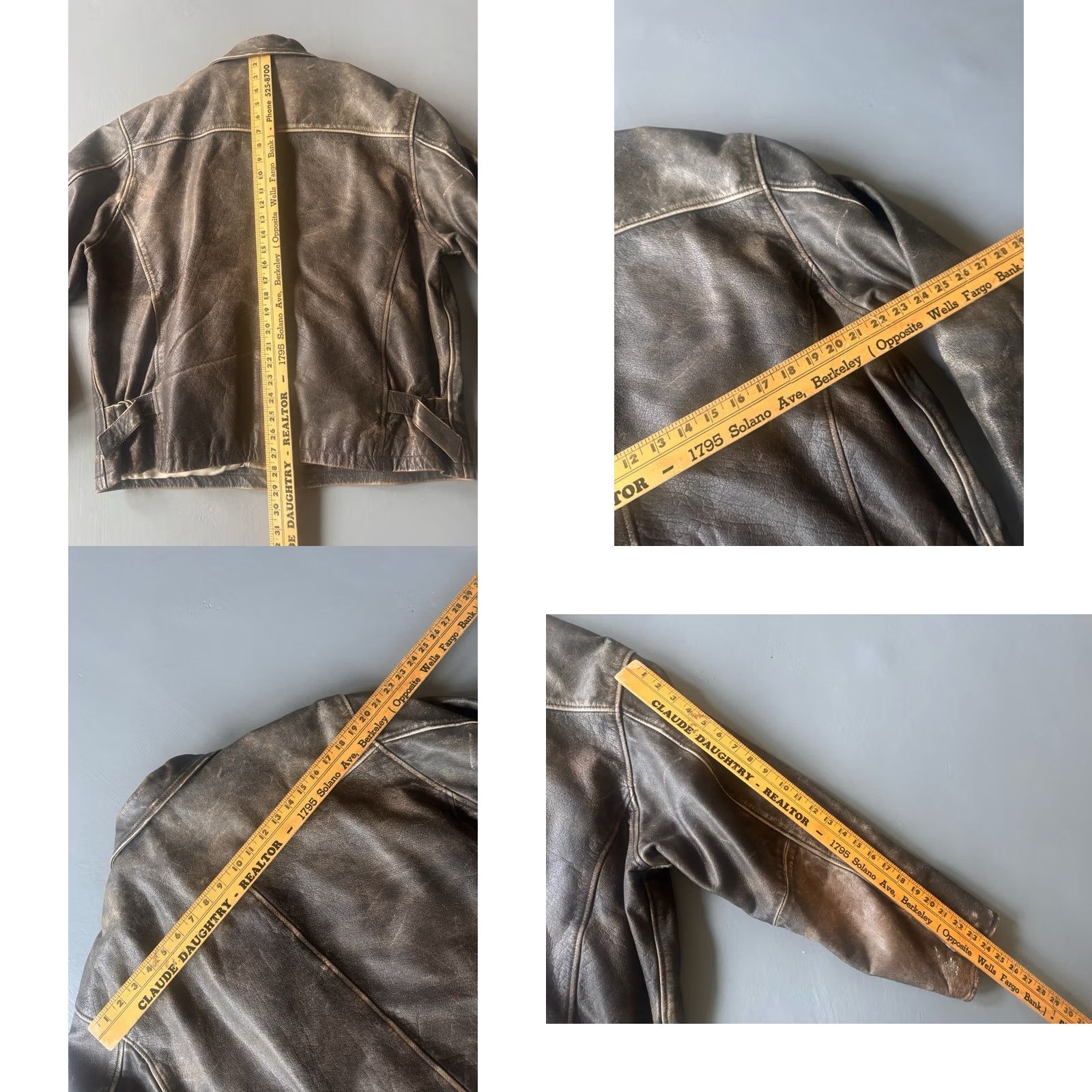 Vintage Wilsons Leather Jacket Brown Thinsulate Coat Men's Size XL Button Zip Distressed Lined Casual Classic Size US XL / EU 56 / 4 - 8 Thumbnail