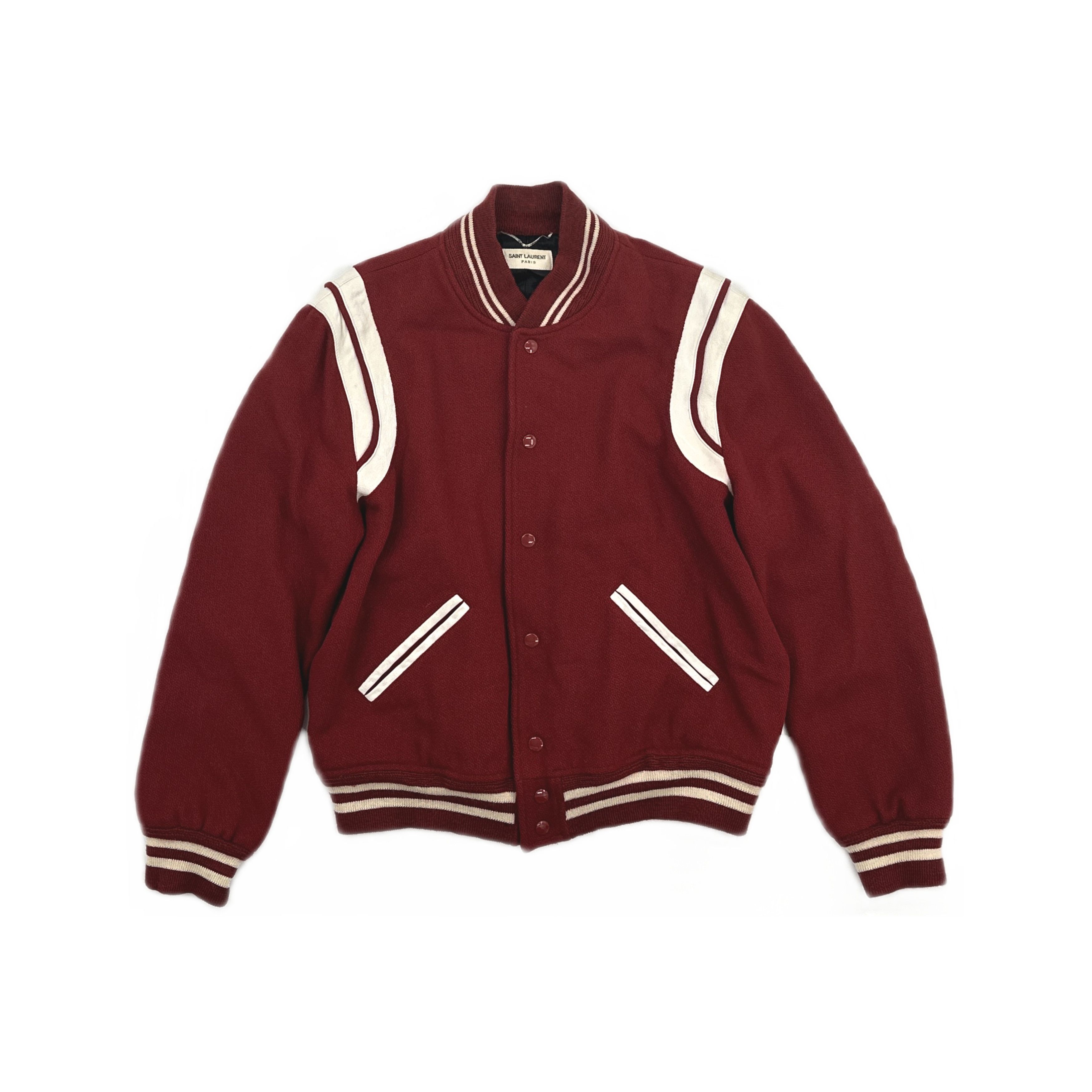 Saint Laurent Paris Saint Laurent SS14 Red Leo Teddy Sz. 48 | Grailed