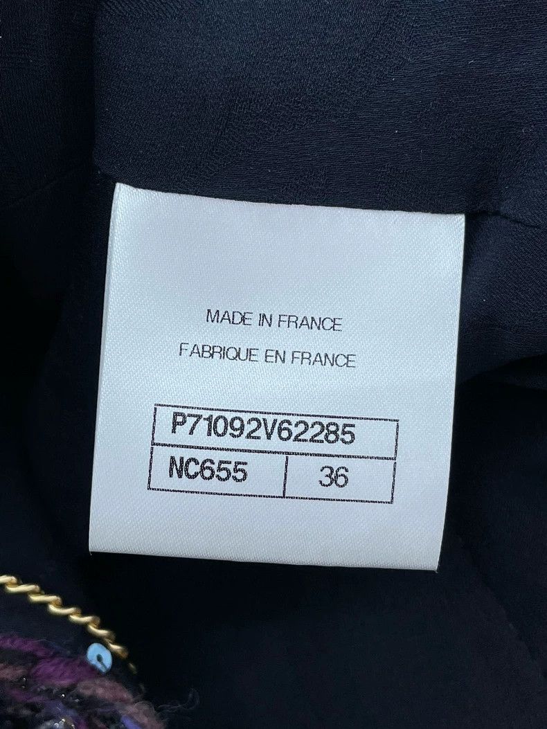 Chanel Chanel Women's Castle Woven Sequin Coat Size XS / US 0-2 / IT 36-38 - 6 Thumbnail