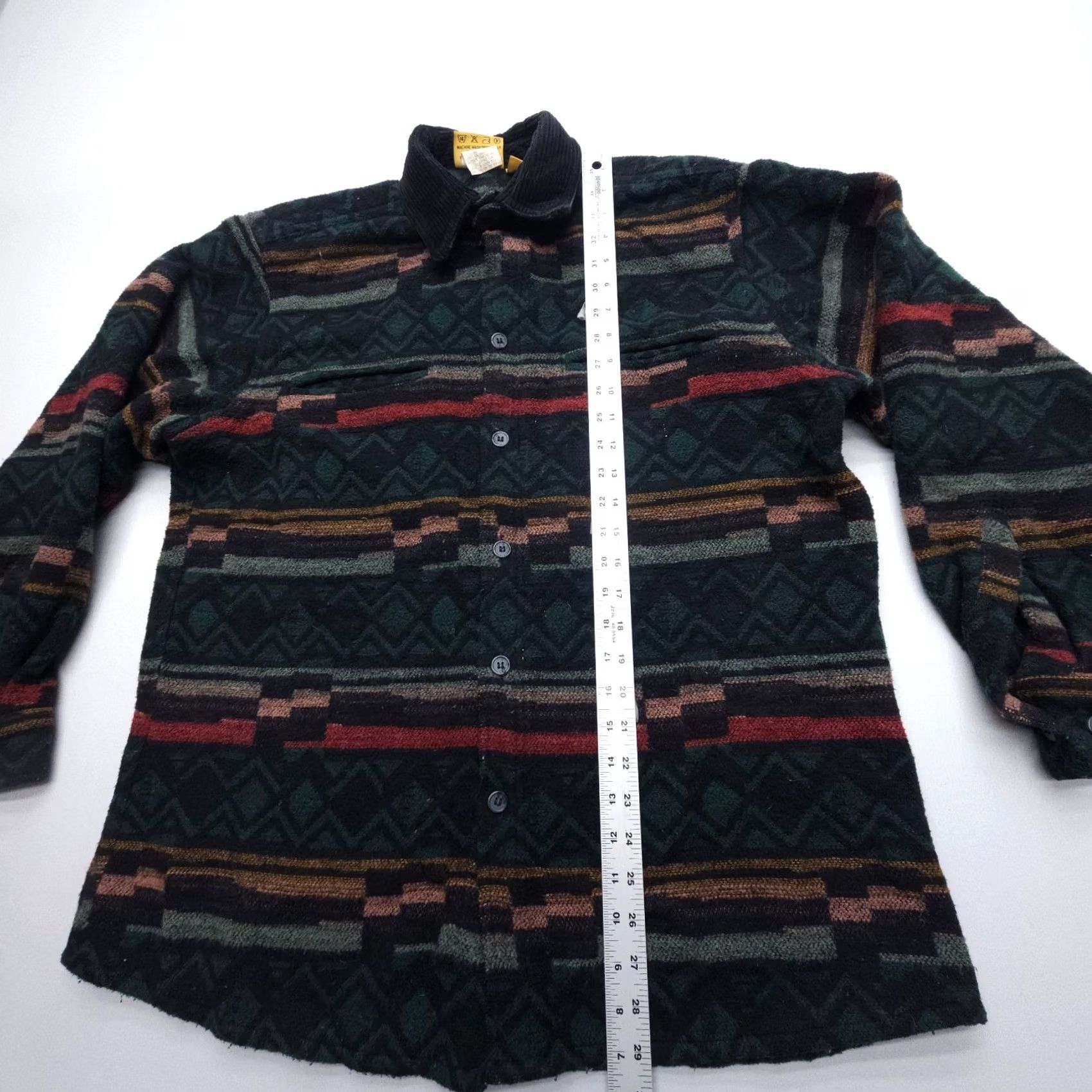 Vintage Outback Trading Southwestern Shirt Jacket Mens Large Wool Blend Shacket Size US L / EU 52-54 / 3 - 7 Thumbnail