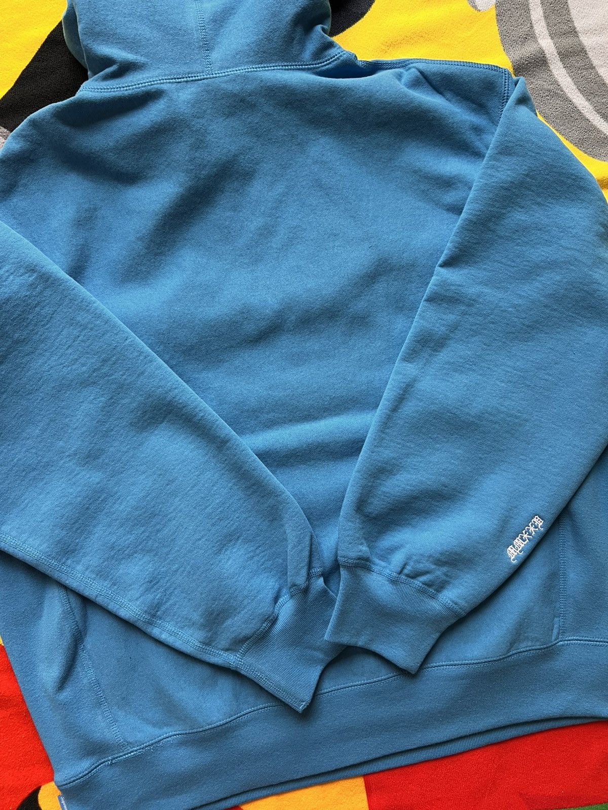Supreme Supreme Box Logo Hooded Sweatshirt CYAN light blue navy sky Size US M / EU 48-50 / 2 - 16 Thumbnail