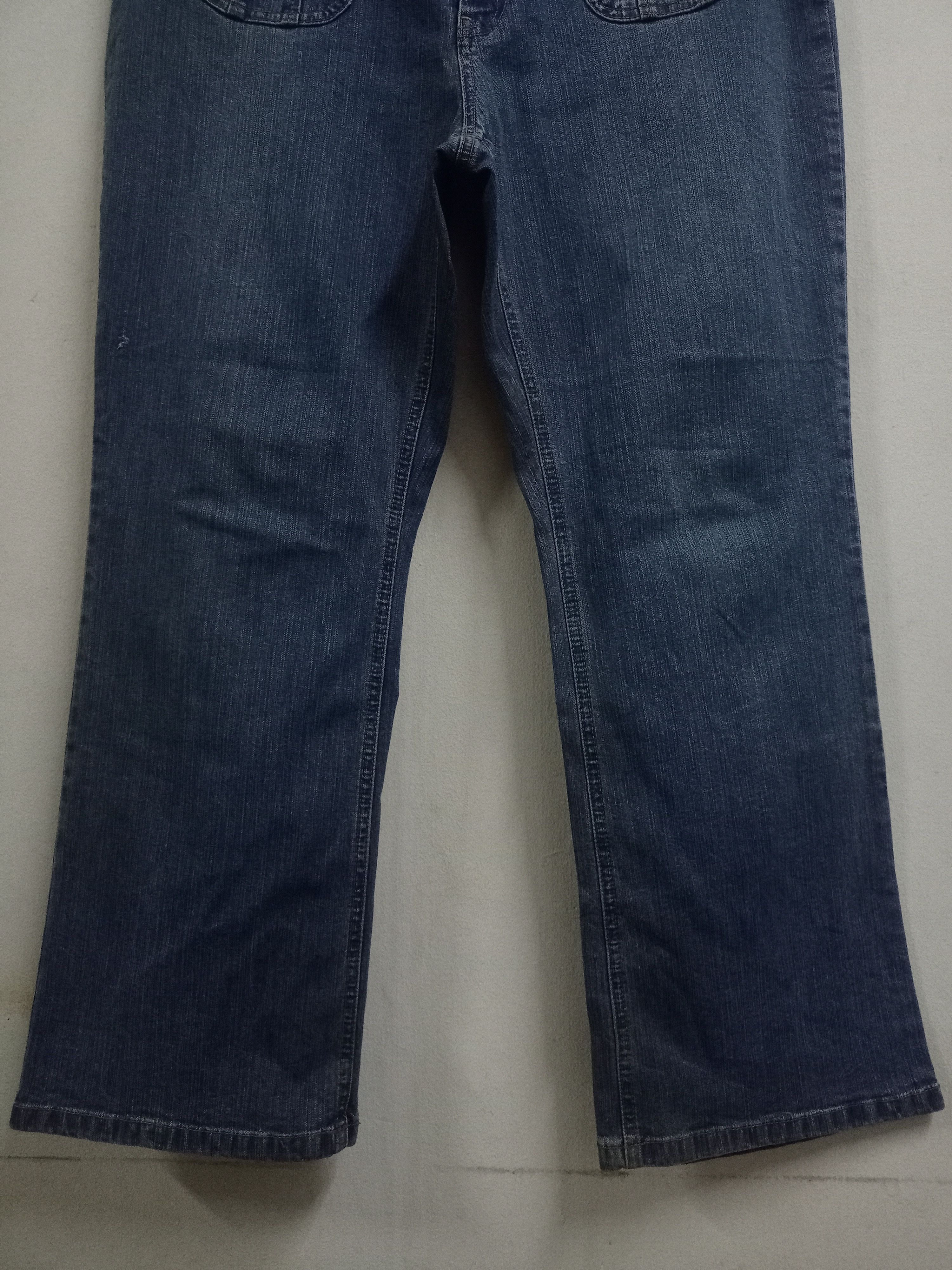 Japanese Brand Vintage Japanese Brand Bush Pants Style Flare Denim Size US 37 - 6 Thumbnail