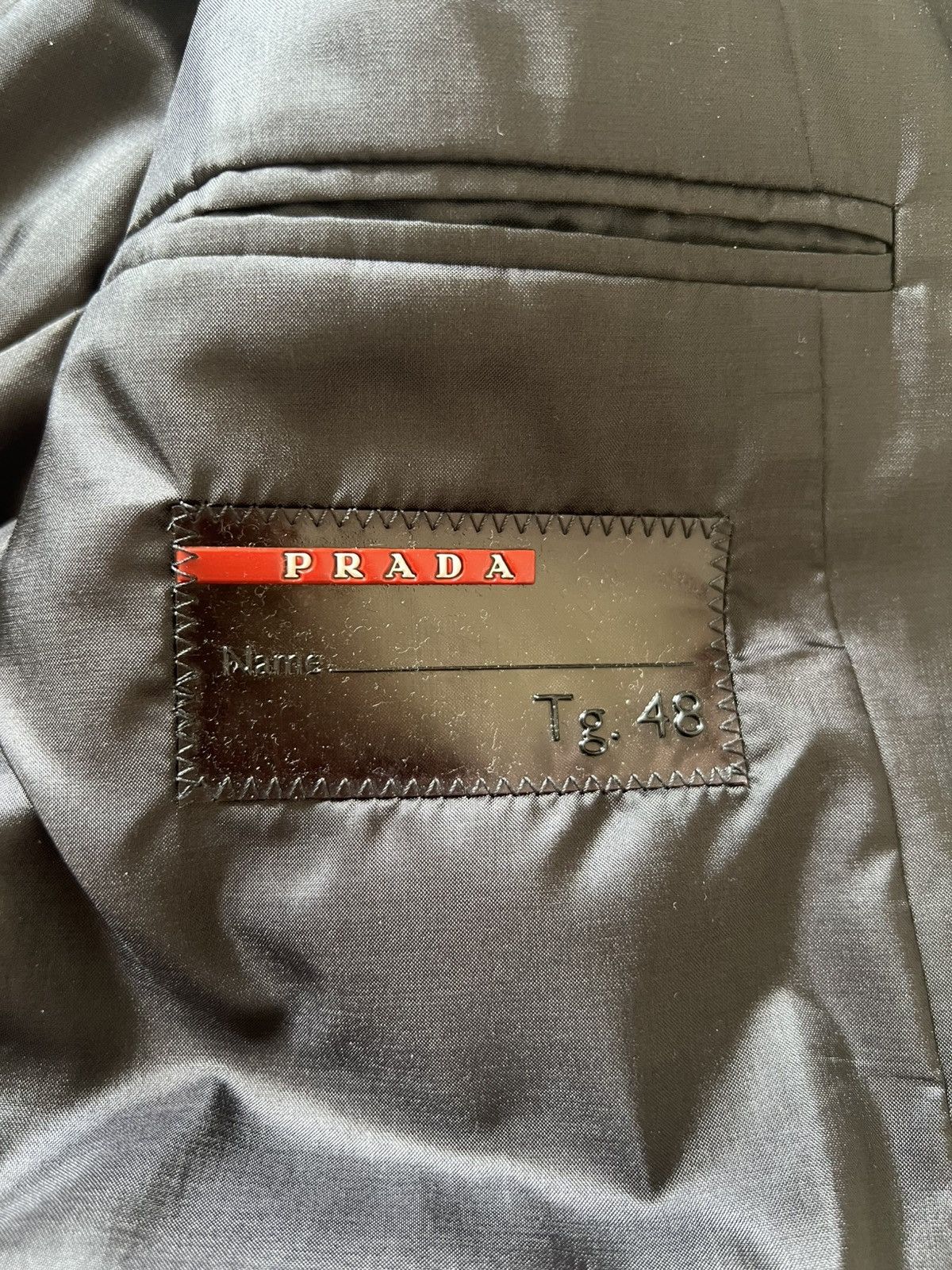 Prada Archive Prada Sport Black Nylon Blazer - Size 48 (Medium) Size US M / EU 48-50 / 2 - 4 Thumbnail