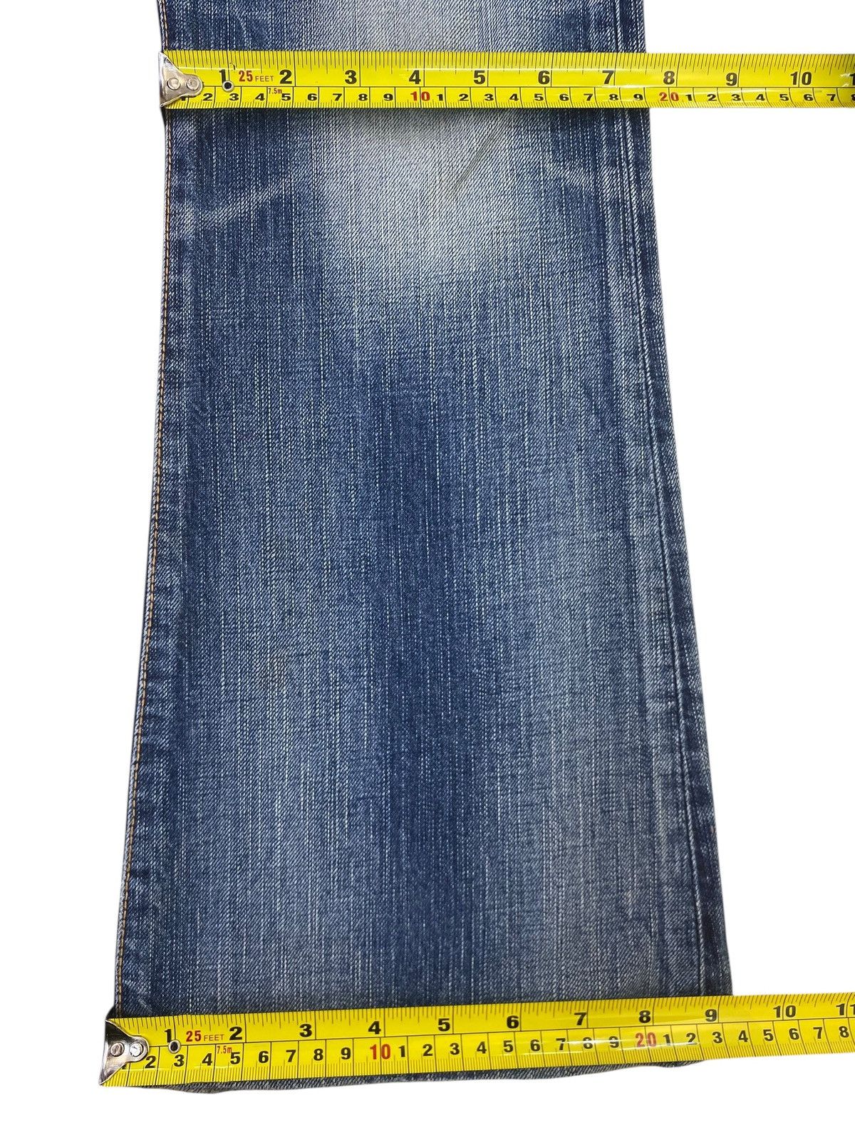Edwin Edwin Faded Blue Wash Style Flare Leg Jeans Size US 30 / EU 46 - 9 Thumbnail