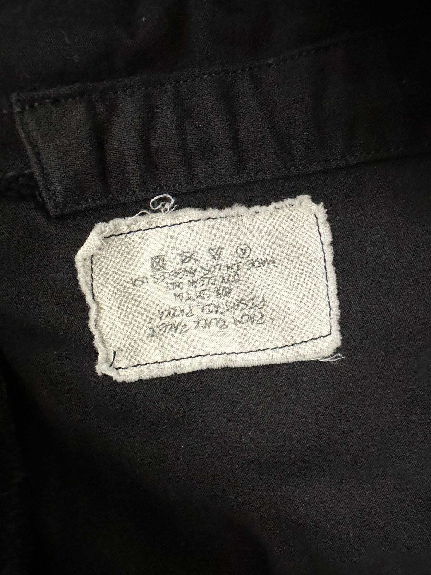 Greg Lauren Greg Lauren GL Black Long Coat Nextarrow-2501 Size US XL / EU 56 / 4 - 3 Thumbnail