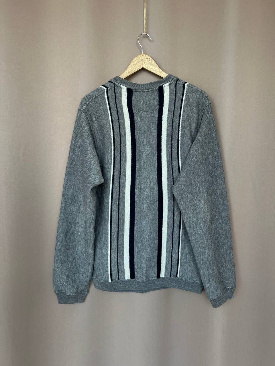Lacoste Lacoste Vintage Wool Knit Sweater Mens Size L Made in France Size US L / EU 52-54 / 3 - 7 Thumbnail