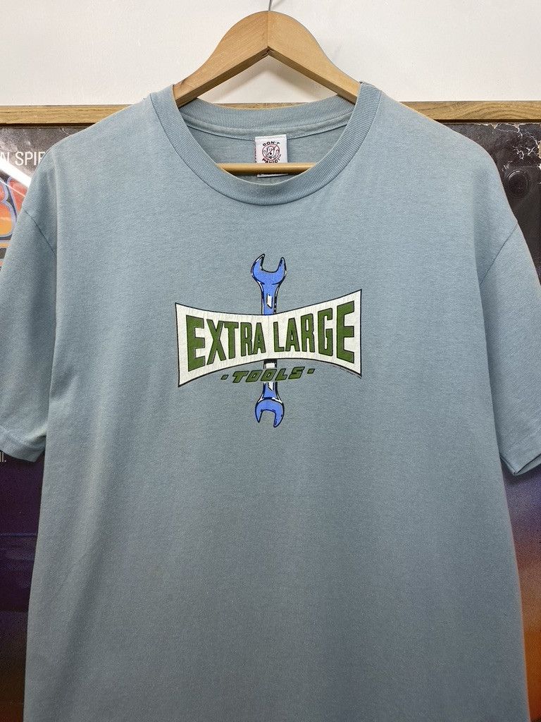 Vintage 1994 Vintage Don't Panic! Extra Large Tools Graphic T Shirt Size US L / EU 52-54 / 3 - 6 Thumbnail