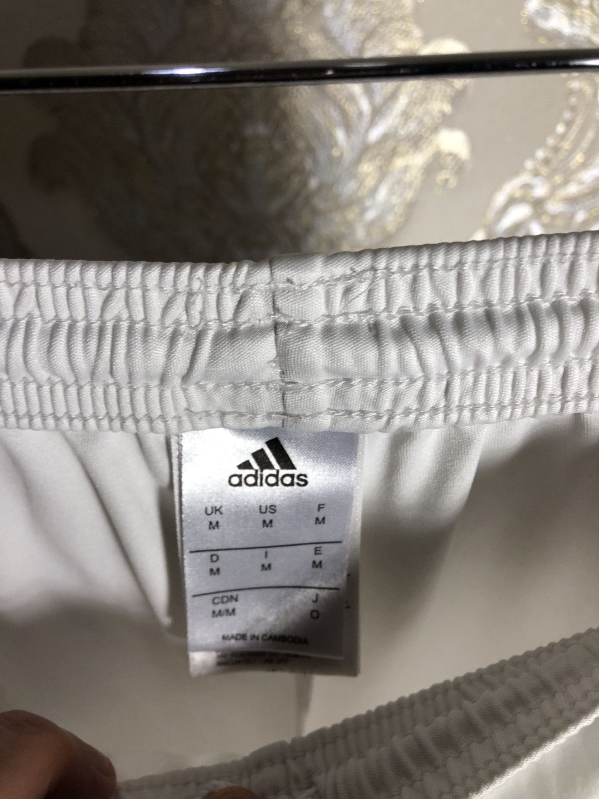 Vintage VERY RARE ADIDAS FC MANCHESTER UNITED SOCCER SHORTS Y2K 90s Size US 32 / EU 48 - 3 Thumbnail
