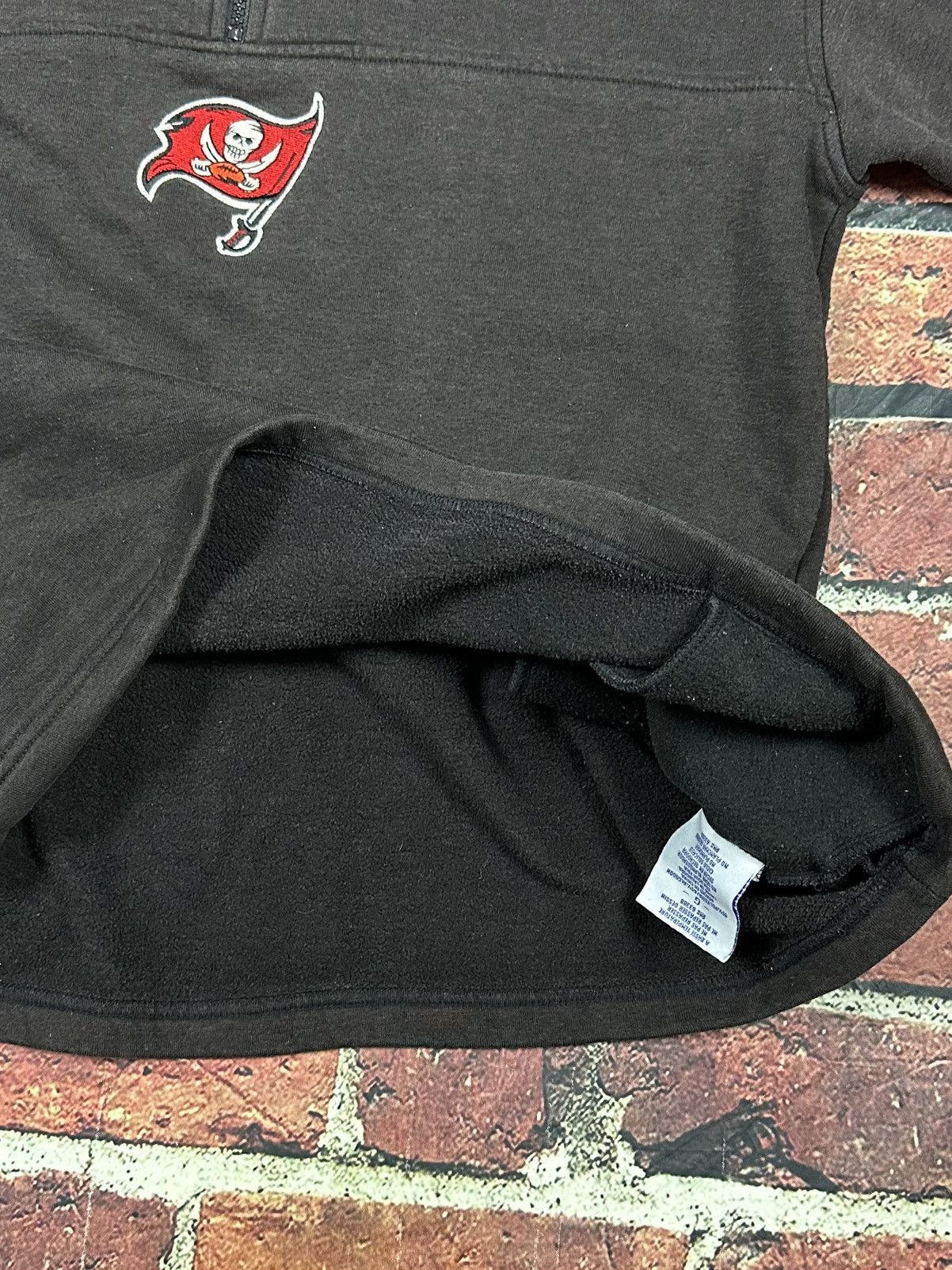 NFL Vintage 90s Tampa Bay Buccaneers Sweatshirt 1/4 Zip Size US L / EU 52-54 / 3 - 10 Thumbnail