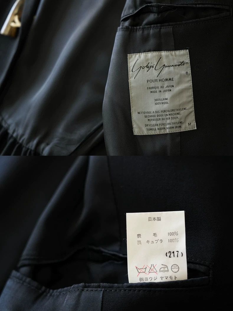 Yohji Yamamoto Yohji Yamamoto 87AW Buffalo Horn Show Jacket 2503-Nextarro Size US M / EU 48-50 / 2 - 9 Thumbnail