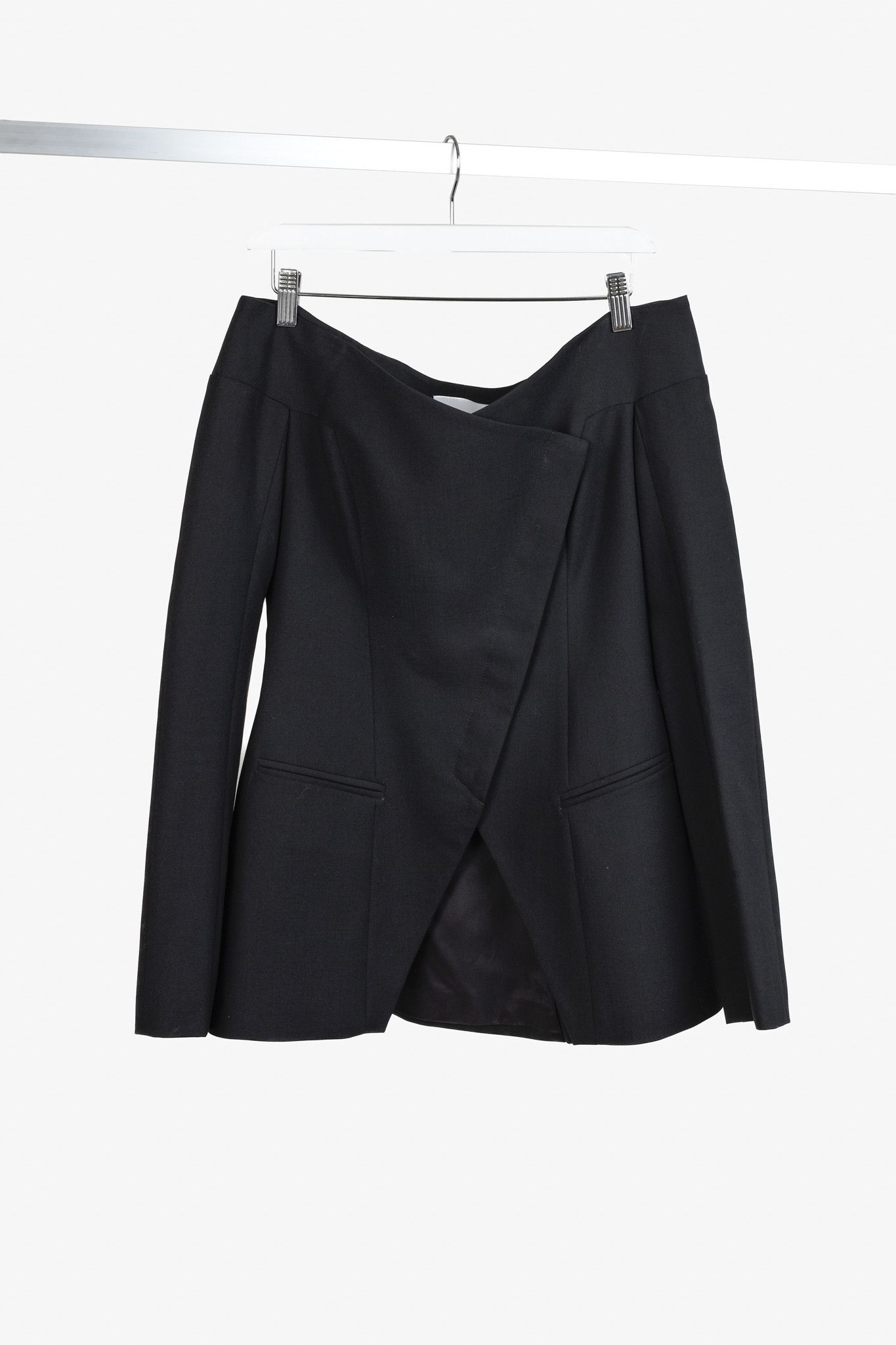 Other Katheryn Bowen SS 2020 Black Off Shoulder Blazer Size M / US 6-8 / IT 42-44 - 1 Thumbnail
