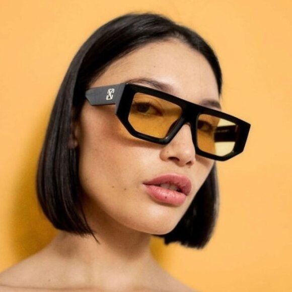 Off-White Off-White OERI13F VANCOUVER 0107 Sunglasses White Geometric Size ONE SIZE - 12 Thumbnail