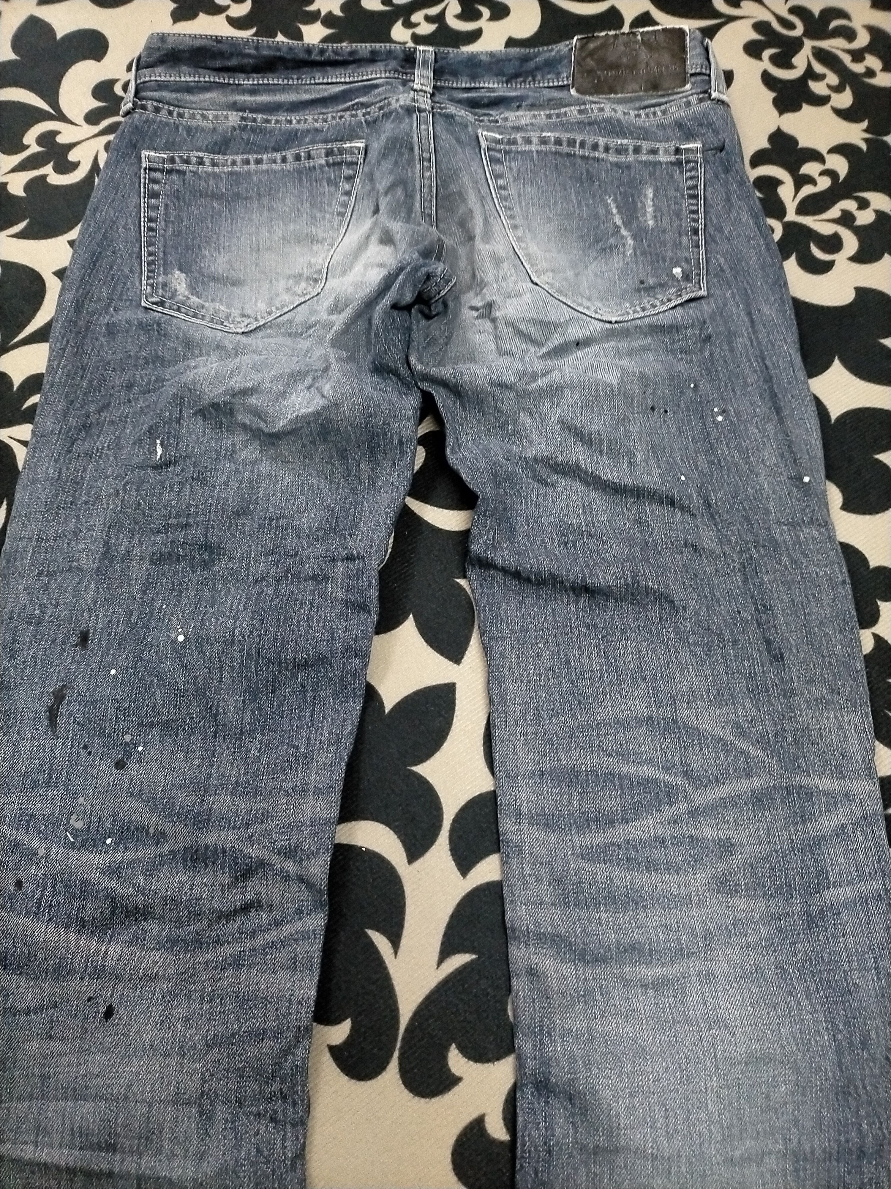 Murder License 🔥Insane Murder License Distressed Ripped Jeans Size US 29 - 5 Thumbnail