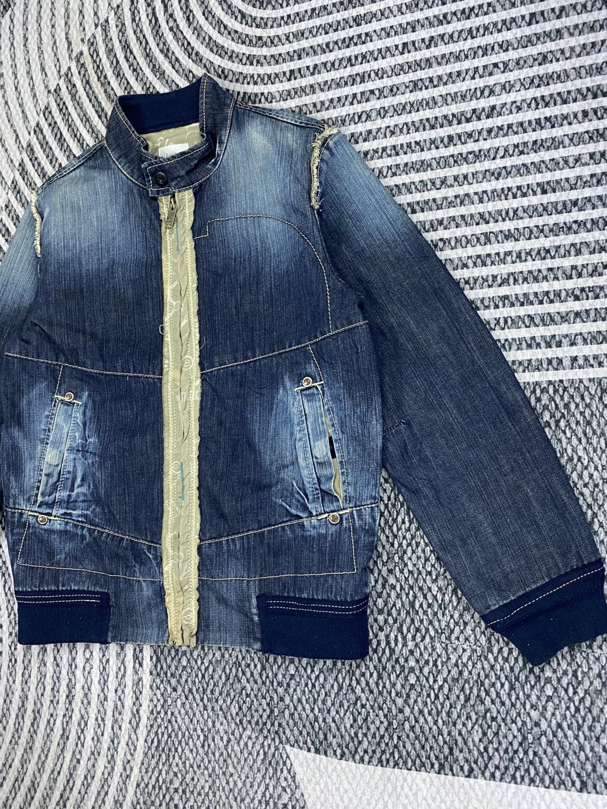 Vintage Vintage Hendrix Basic House Denim Style Zip-Up Jacket Size US M / EU 48-50 / 2 - 4 Thumbnail